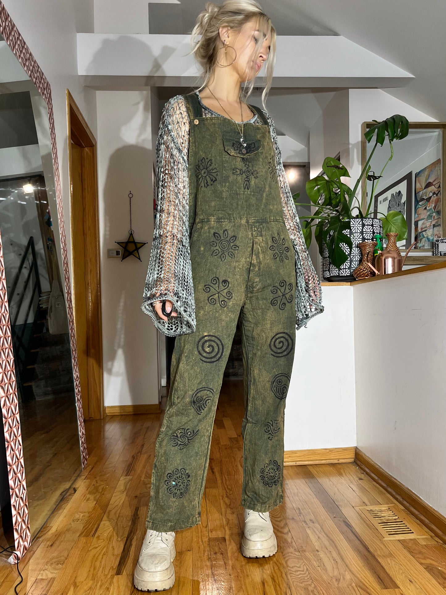 Ratata Hand Block Print Overall