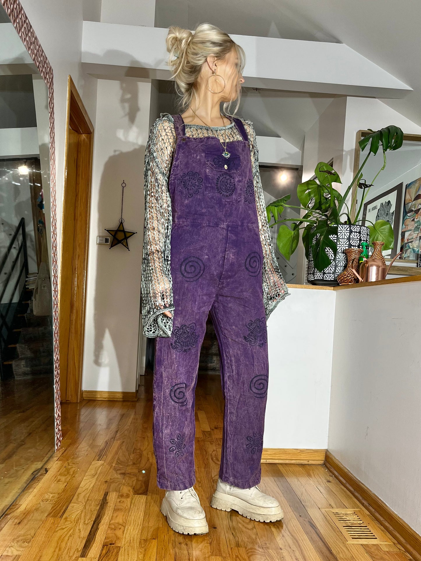 Ratata Hand Block Print Overall
