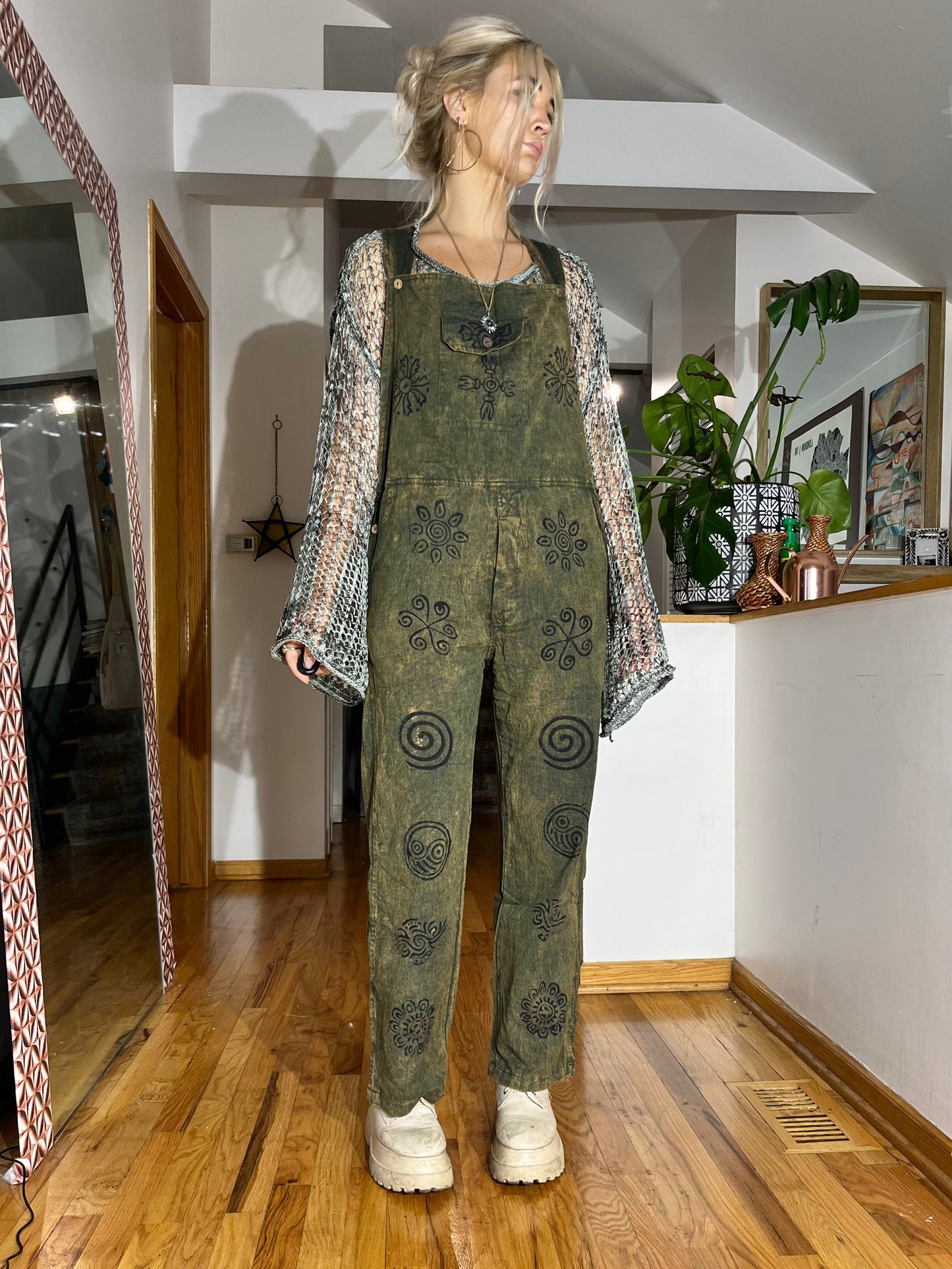 Ratata Hand Block Print Overall