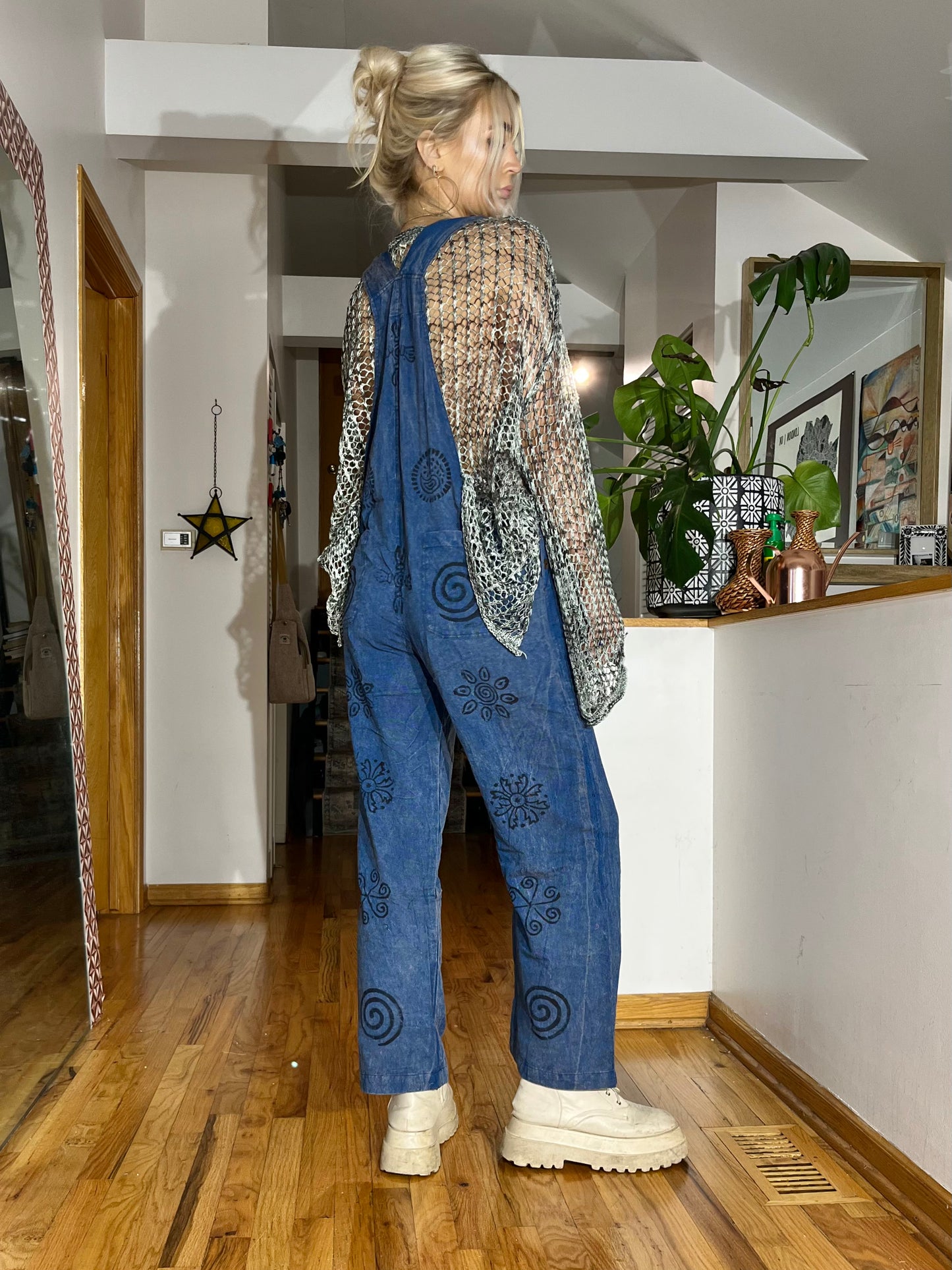 Ratata Hand Block Print Overall