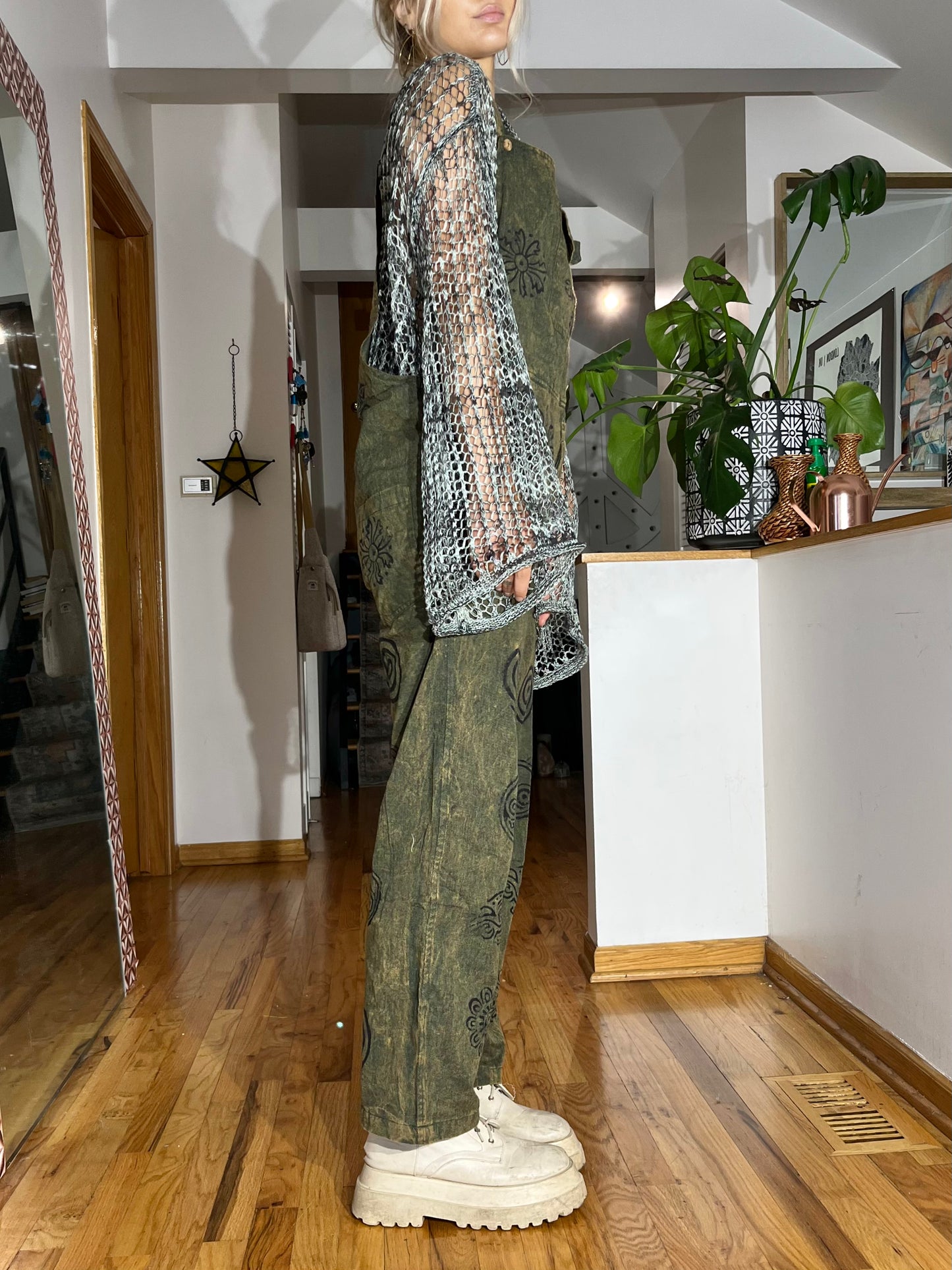 Ratata Hand Block Print Overall