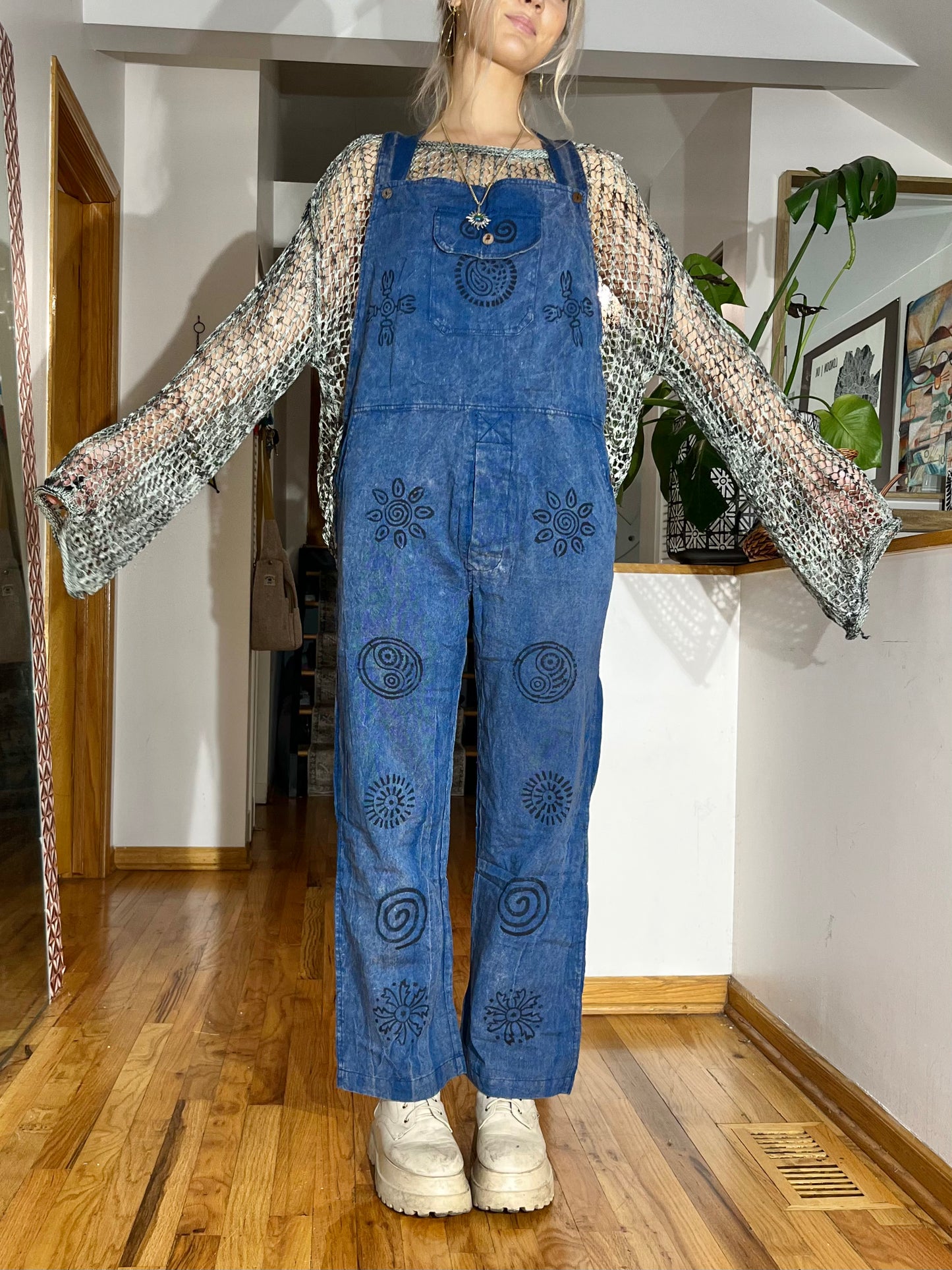 Ratata Hand Block Print Overall