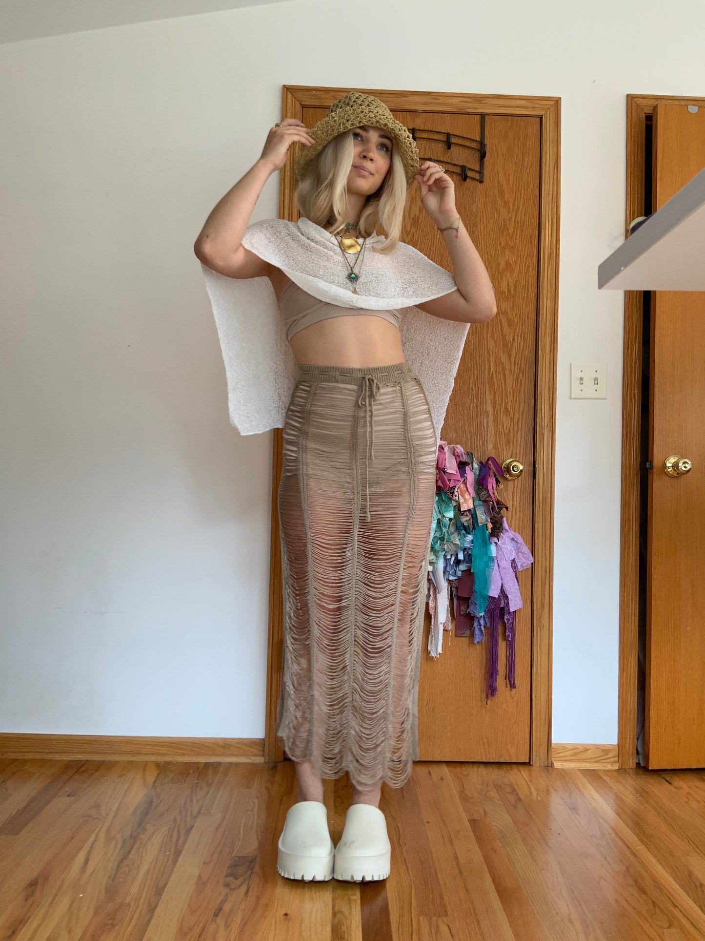 The Jaw Dropper Crochet Skirt