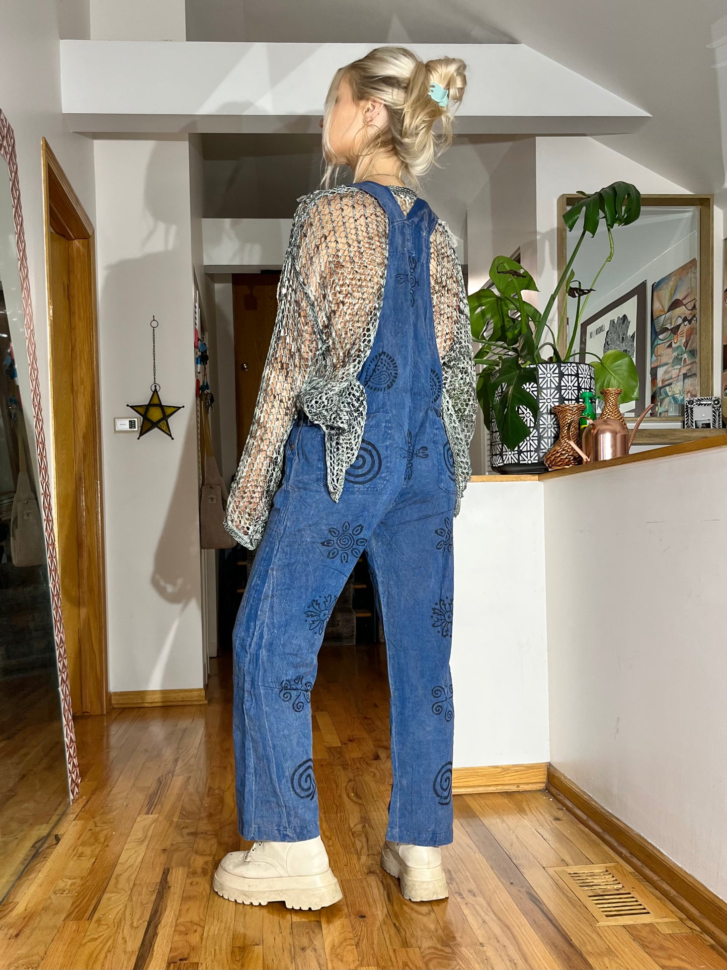 Ratata Hand Block Print Overall