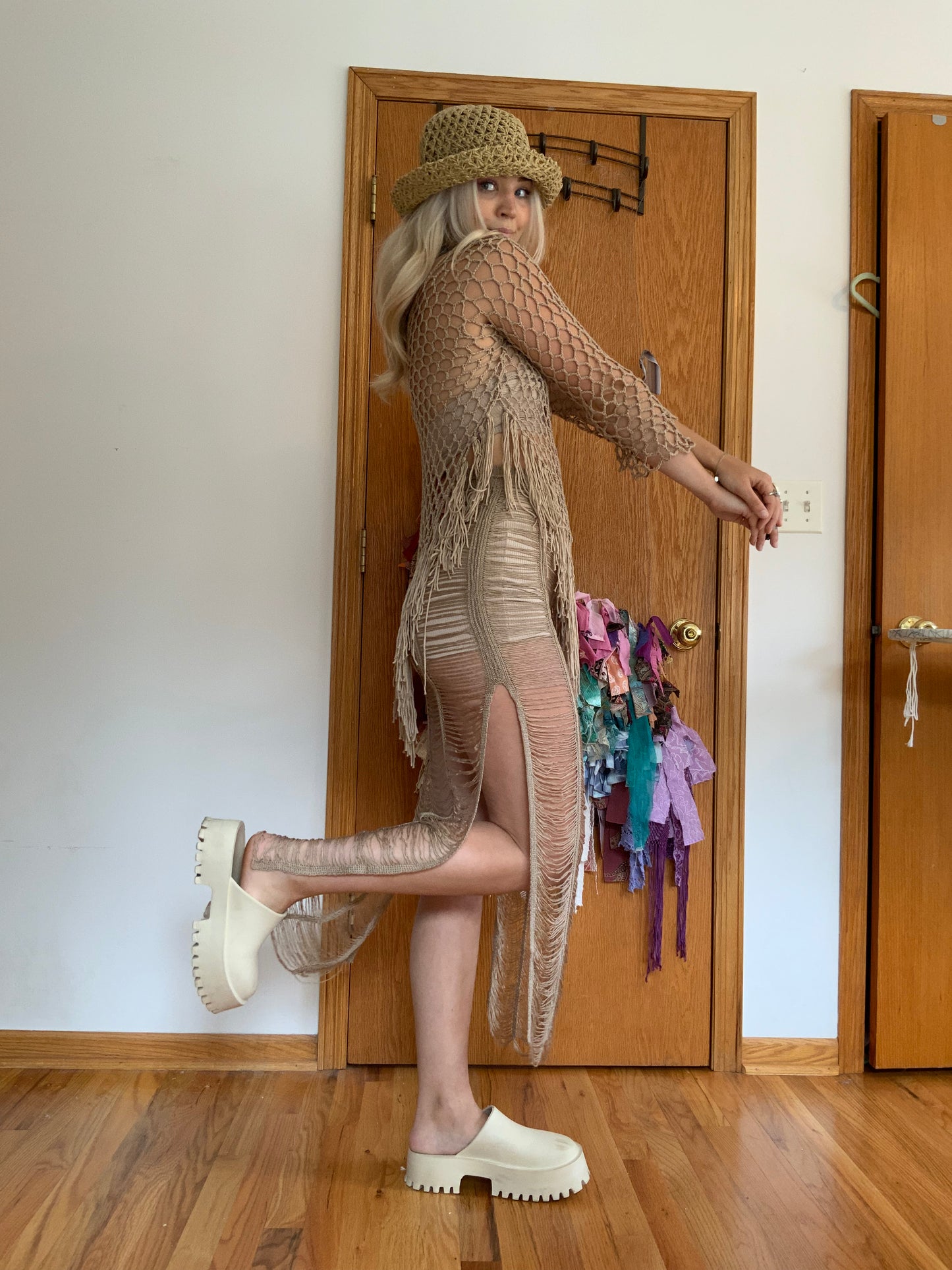 The Jaw Dropper Crochet Skirt