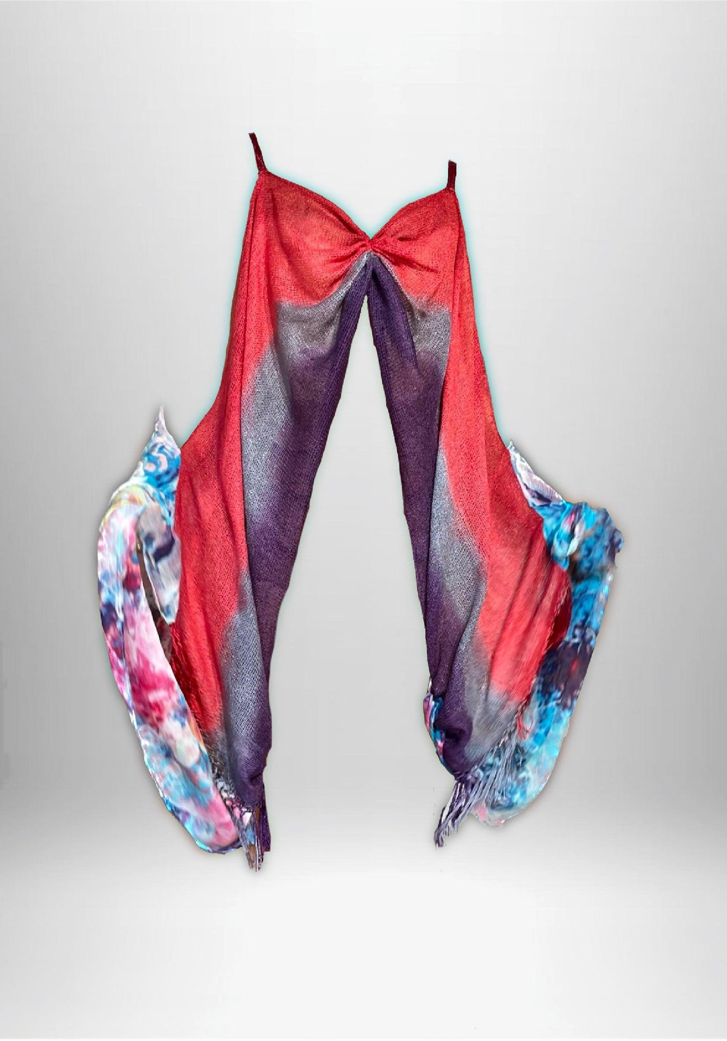 Reclaimed Hyperspace Cruise Scarf Top - Hippie Hued