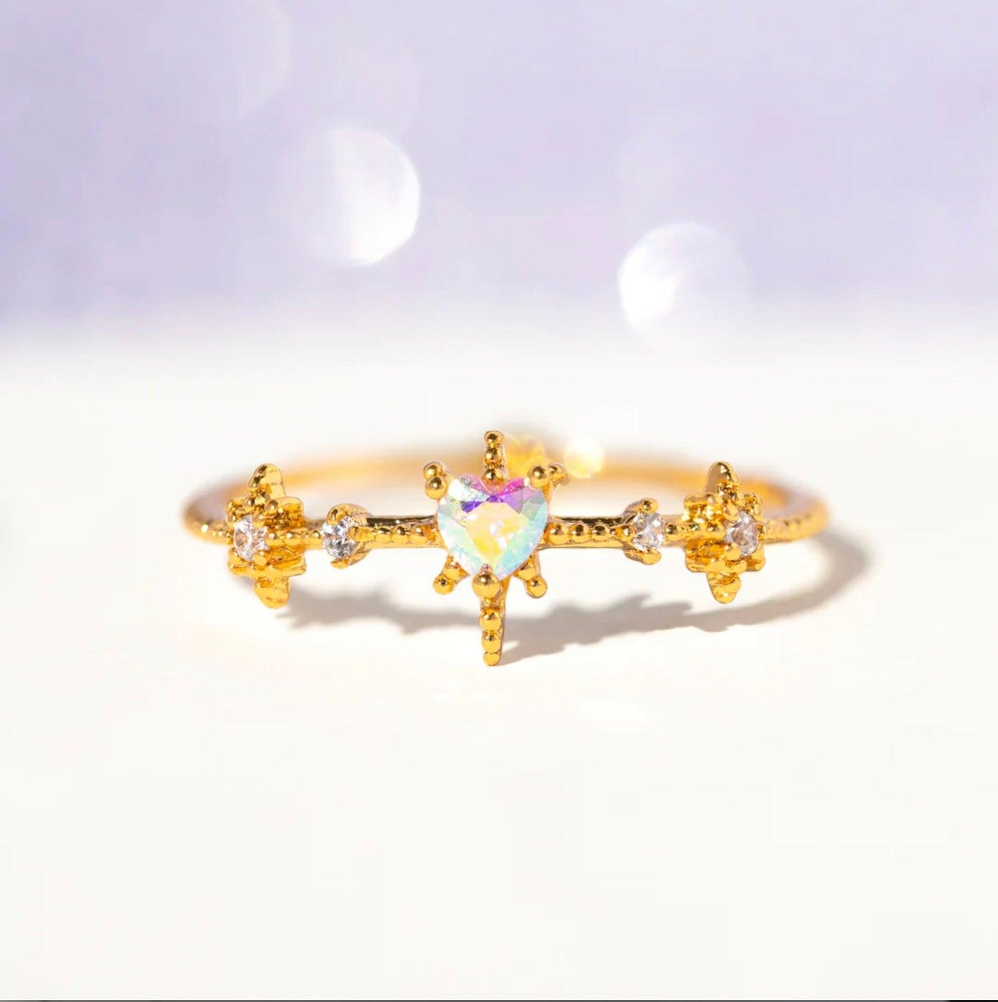 Bursting With Love Ring - Hippie Hued