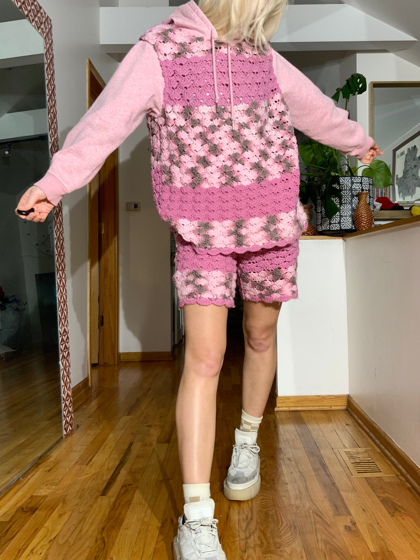Reclaimed Hooked on a Feeling Hoodie - Hippie Hued