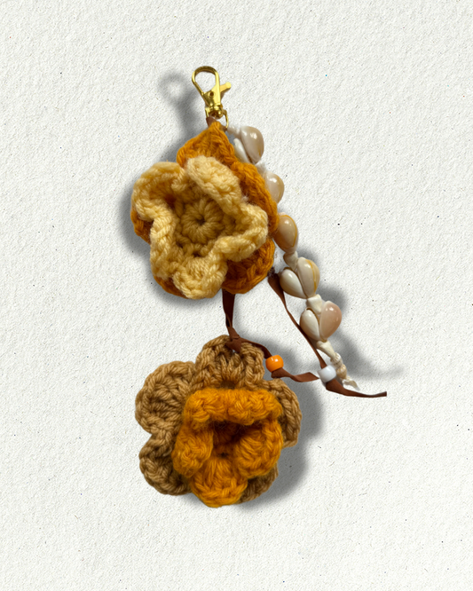 Flower Bag Charm