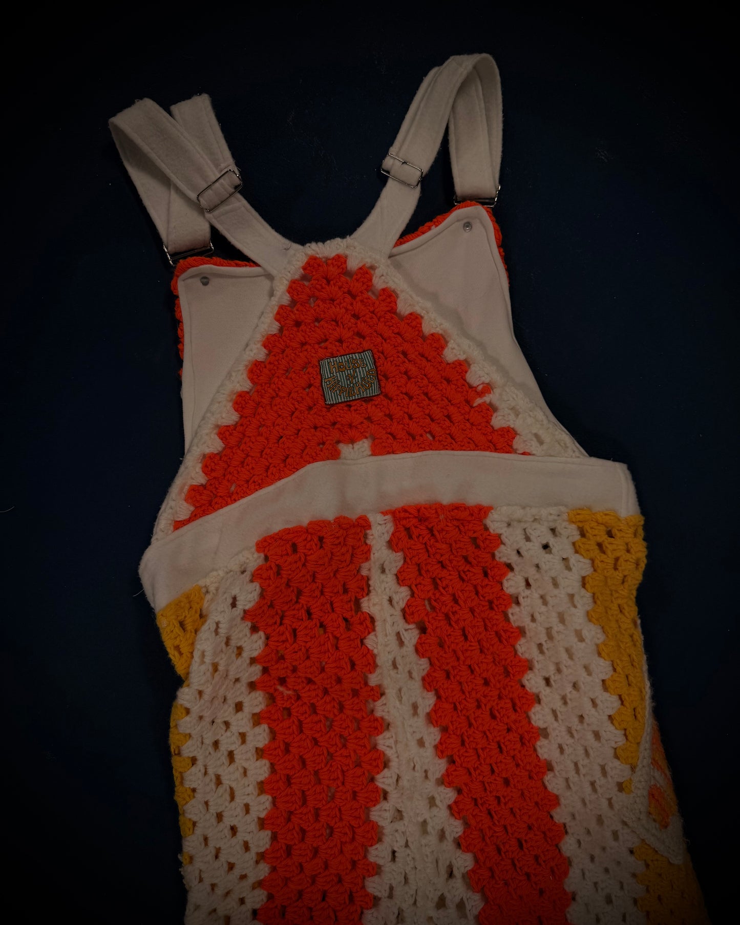 Reclaimed Walk to the Sun Crotchet Overalls