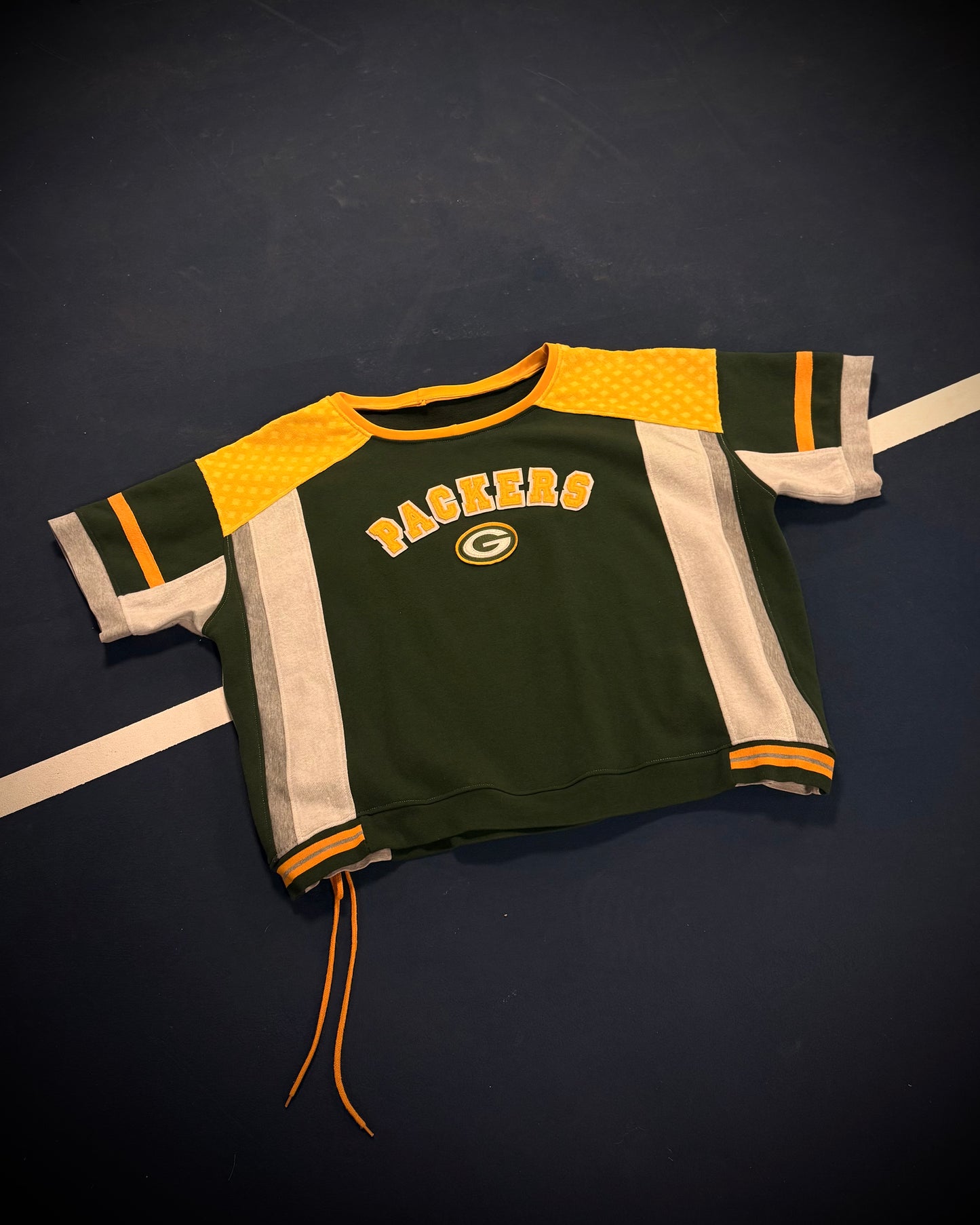 Reclaimed Green Bay Packers Tunic