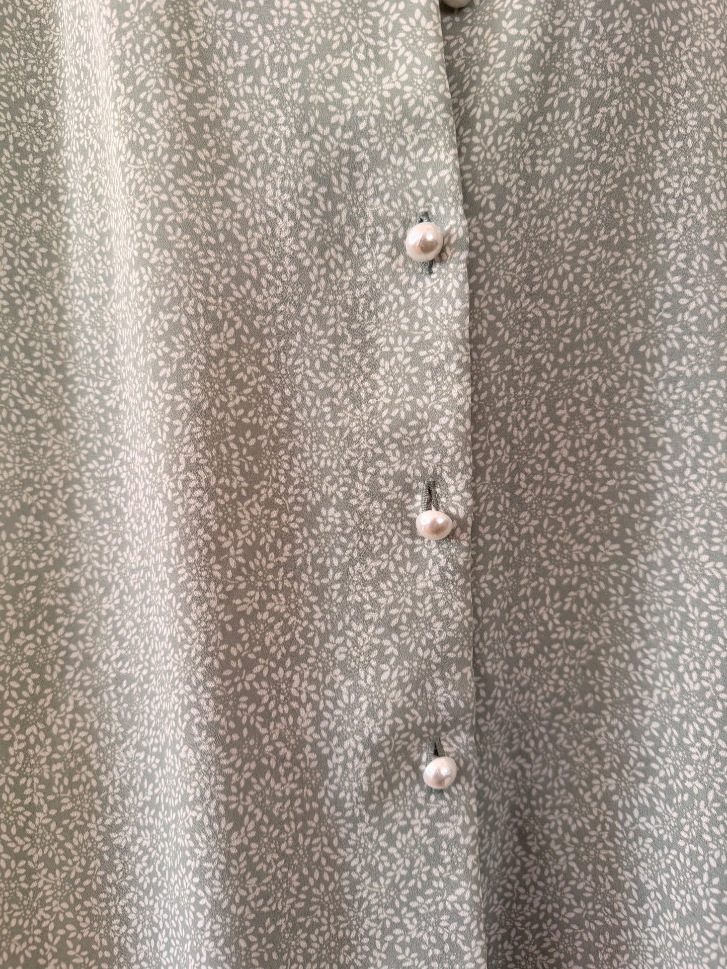 Romantic Lace Collared Button Down