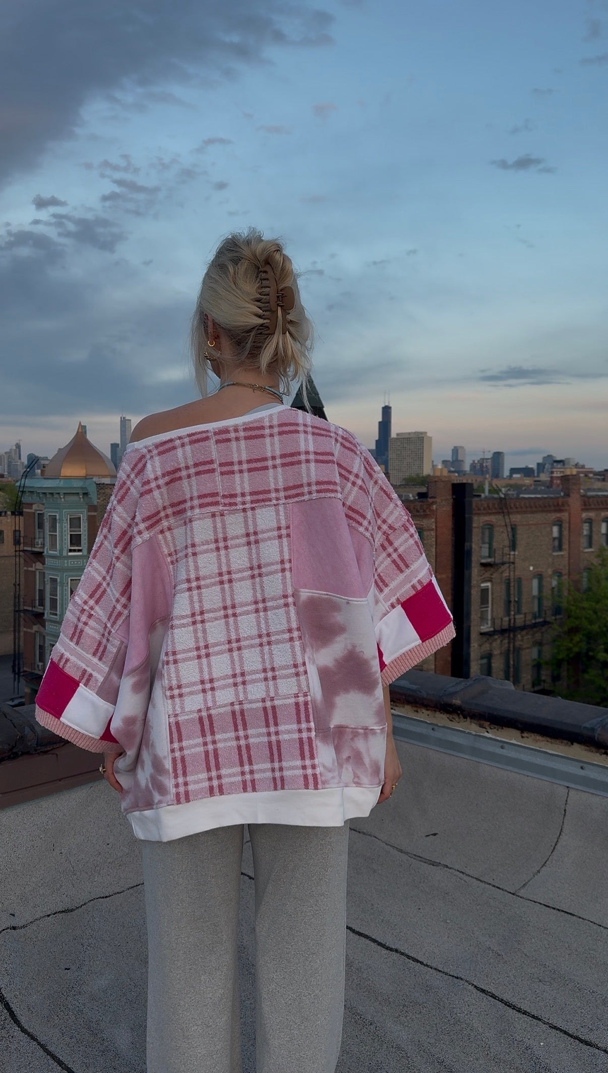 Reclaimed Pink Team Tunic