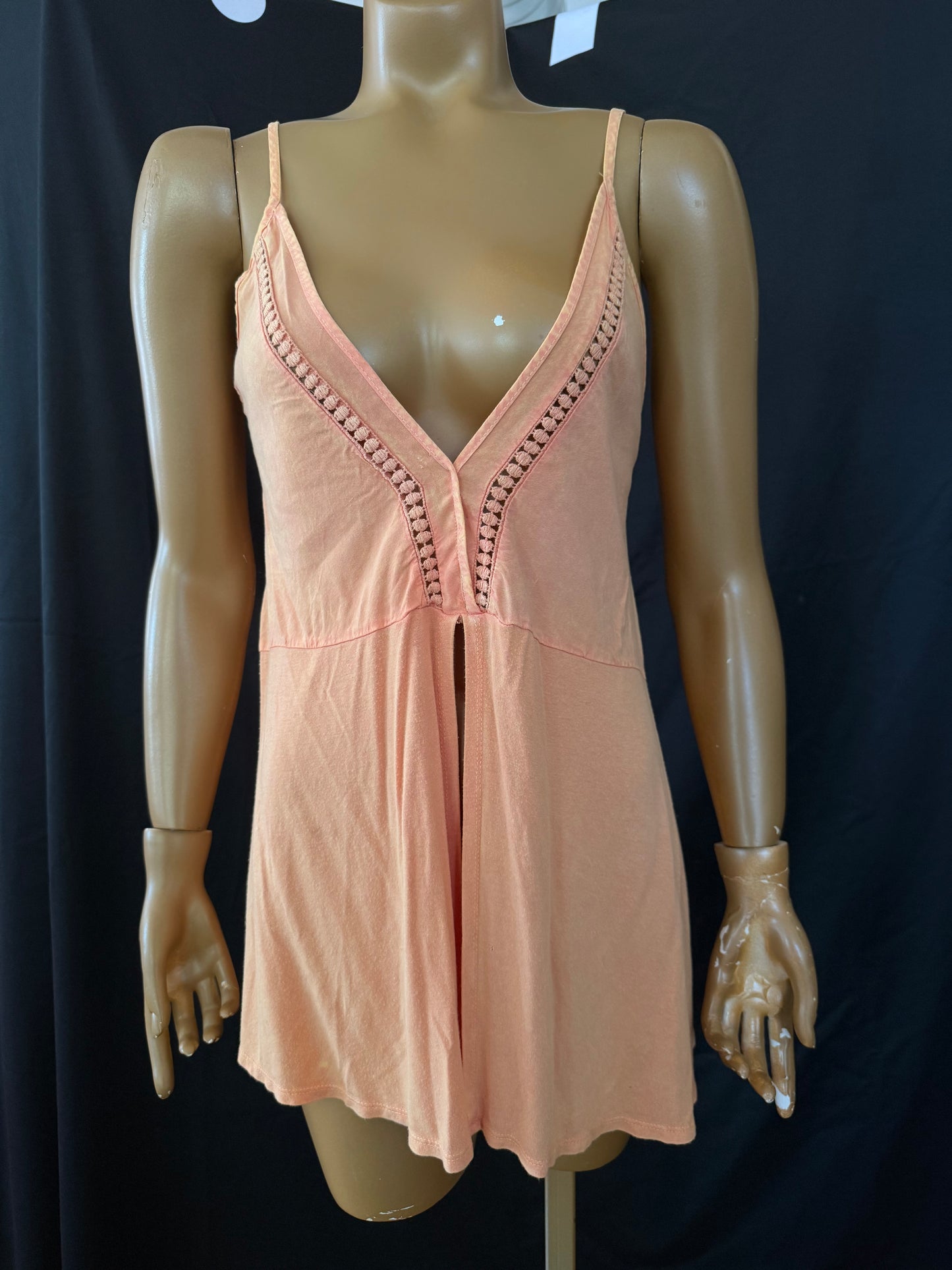 Orange BabyDoll Top