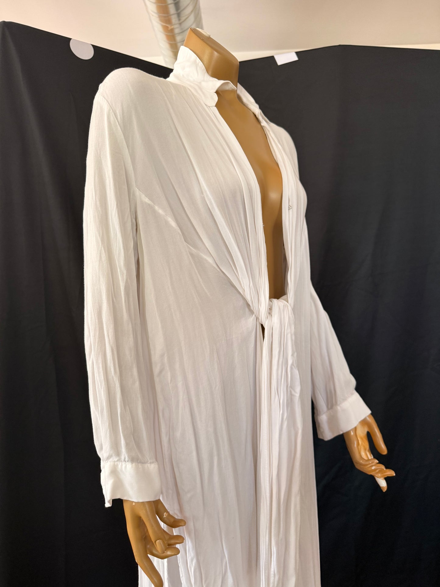 White Long Blouse