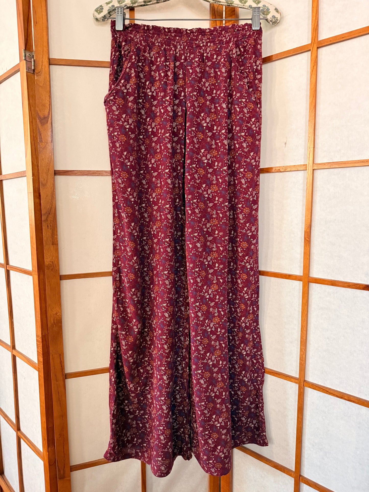 Flowers Flowy Pants