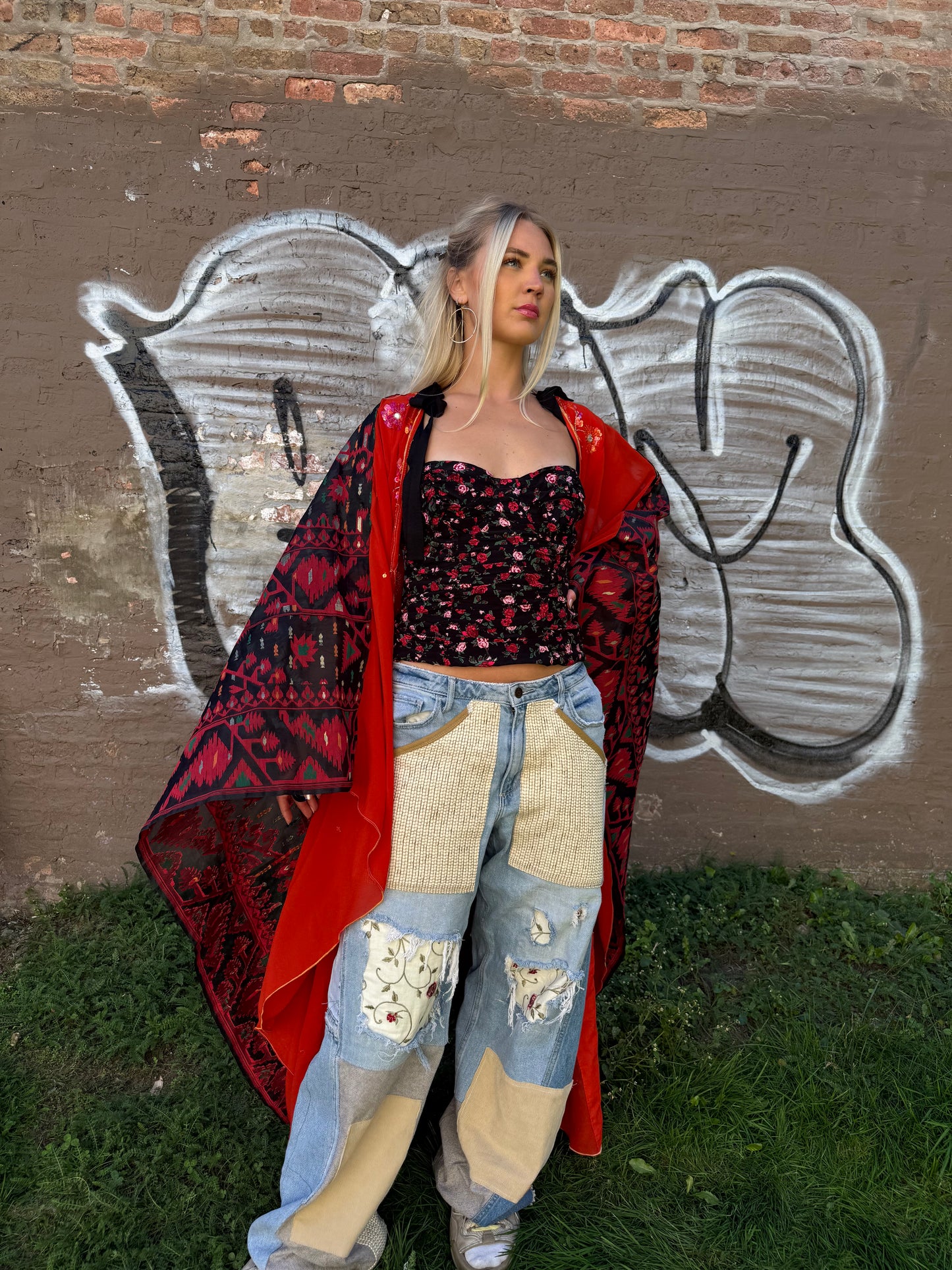 Reclaimed Catch me, I’m Levitating Kimono