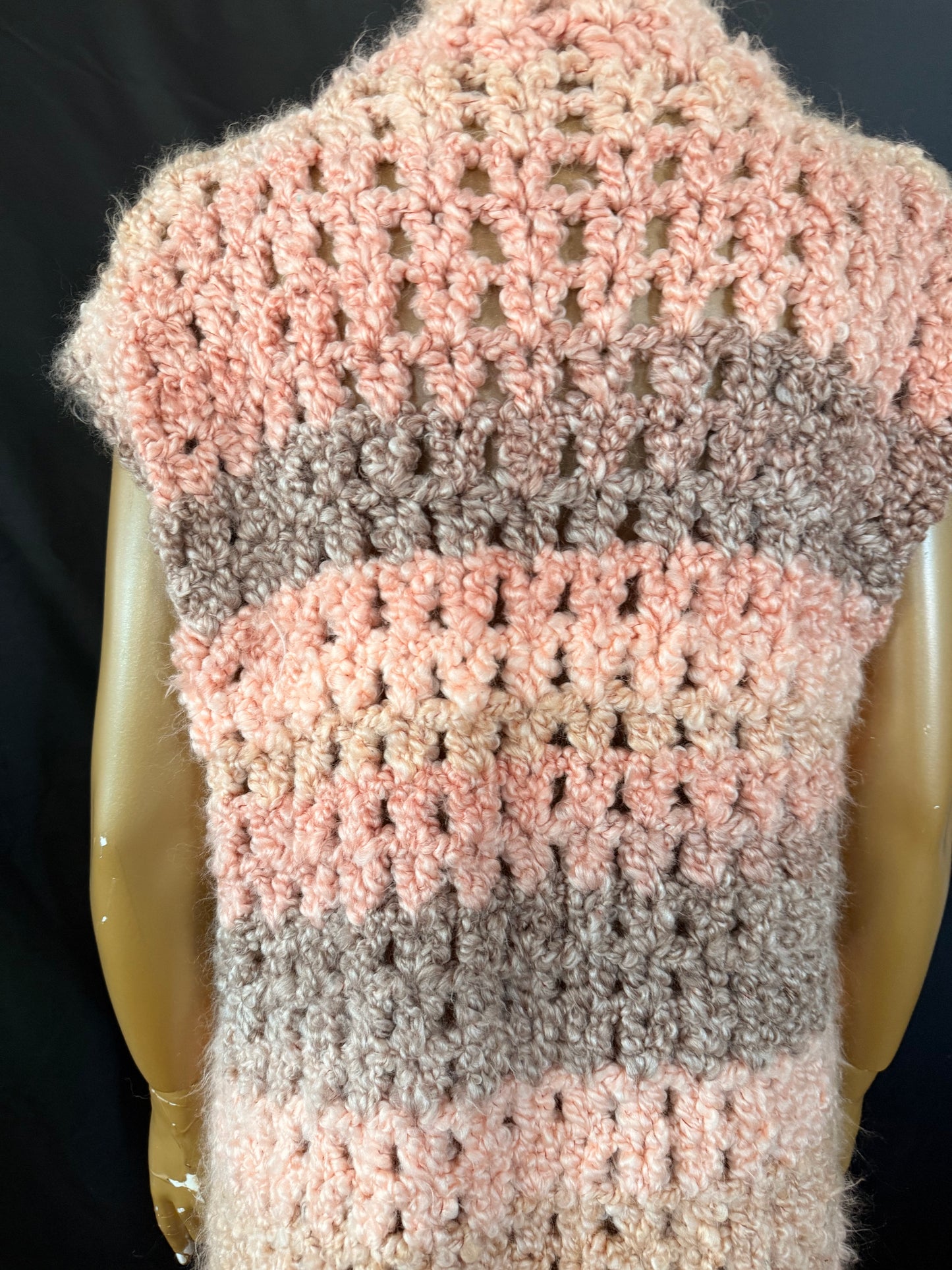 Handmade Knit Long Vest