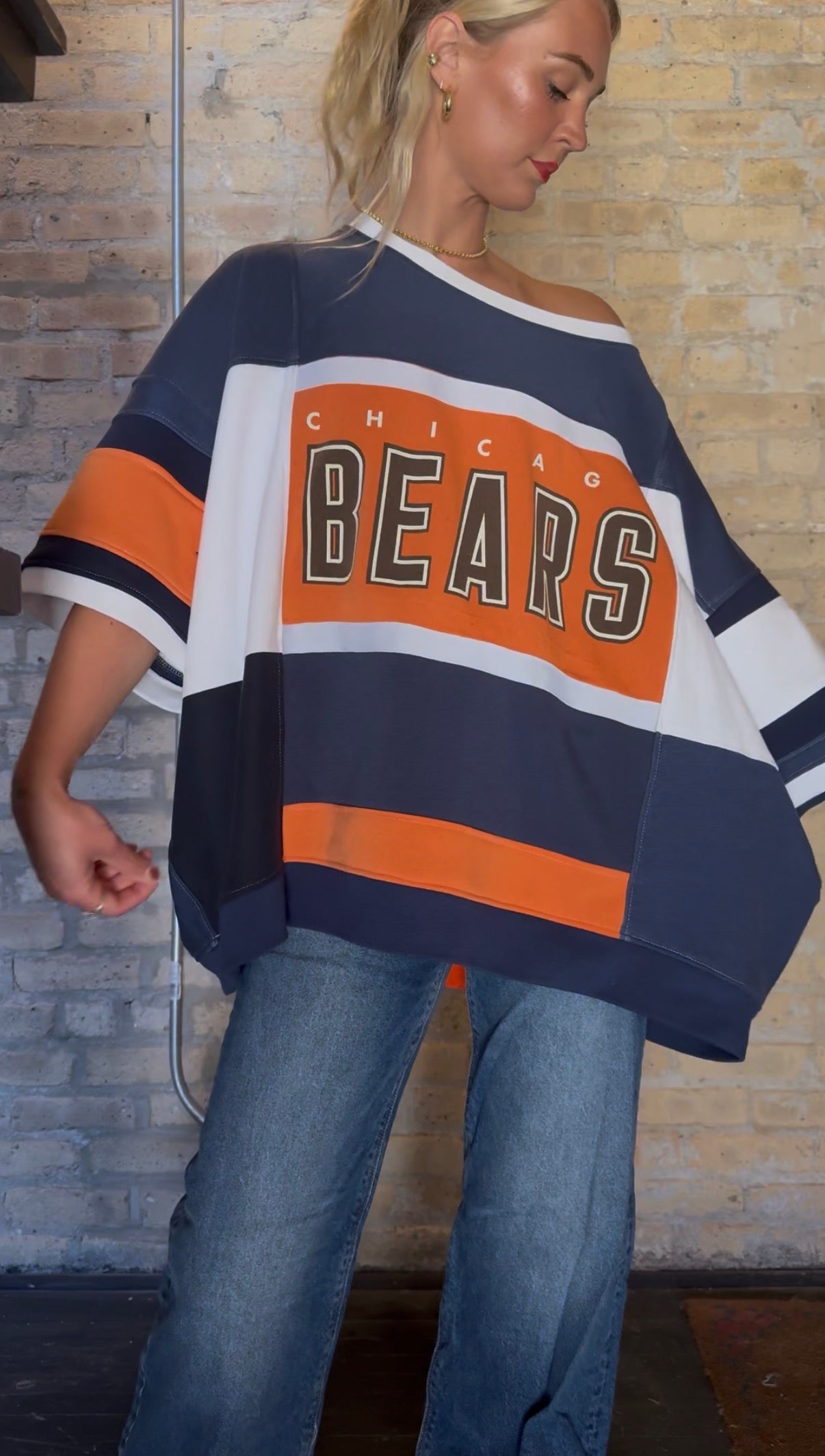 Reclaimed Da Bears Tunic