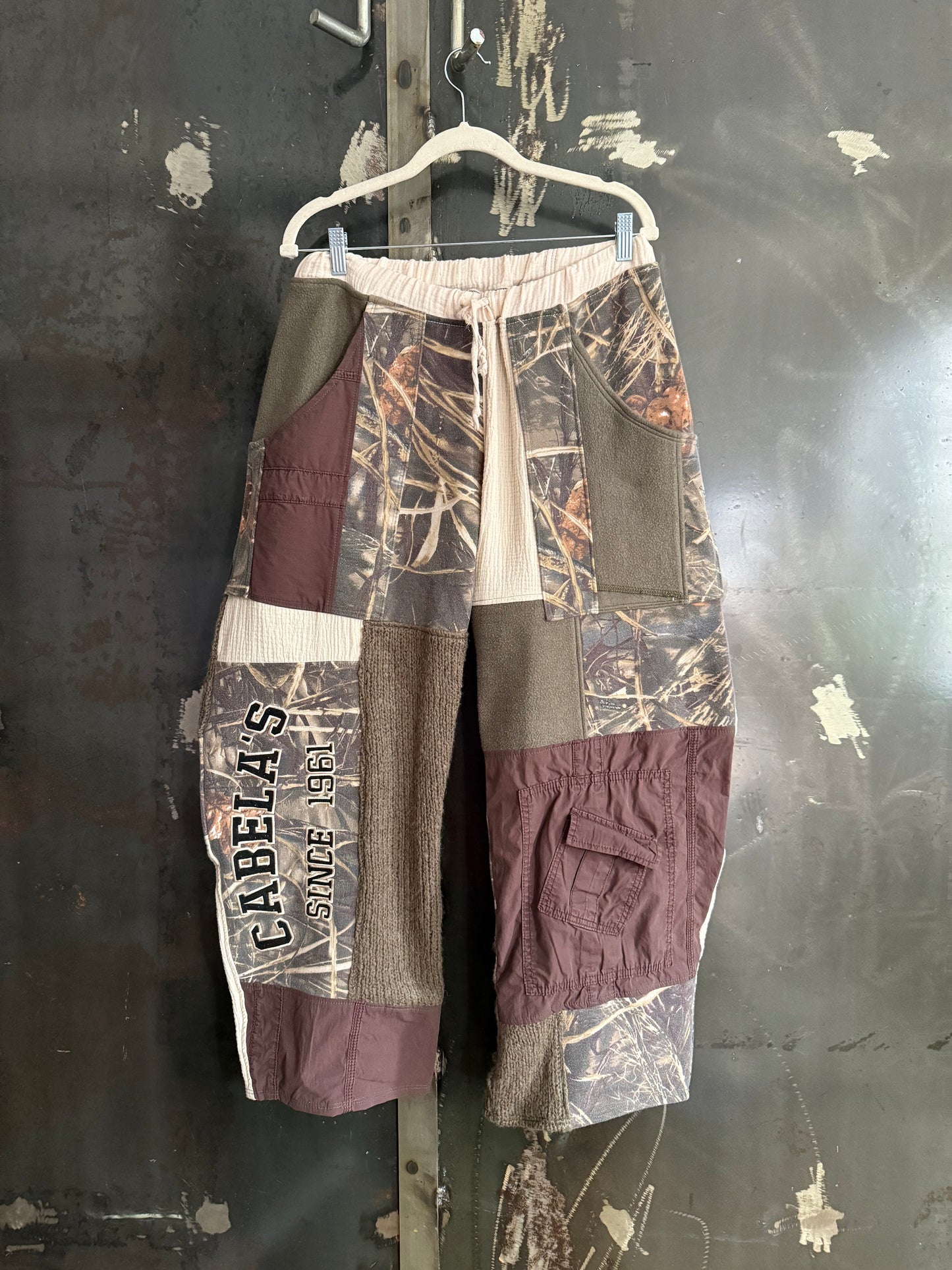 Reclaimed Skipping Stones Barrel Pants