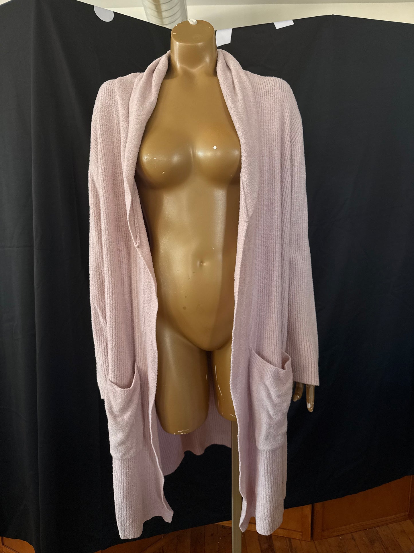 Soft Barefoot Dreams Pink Cardigan