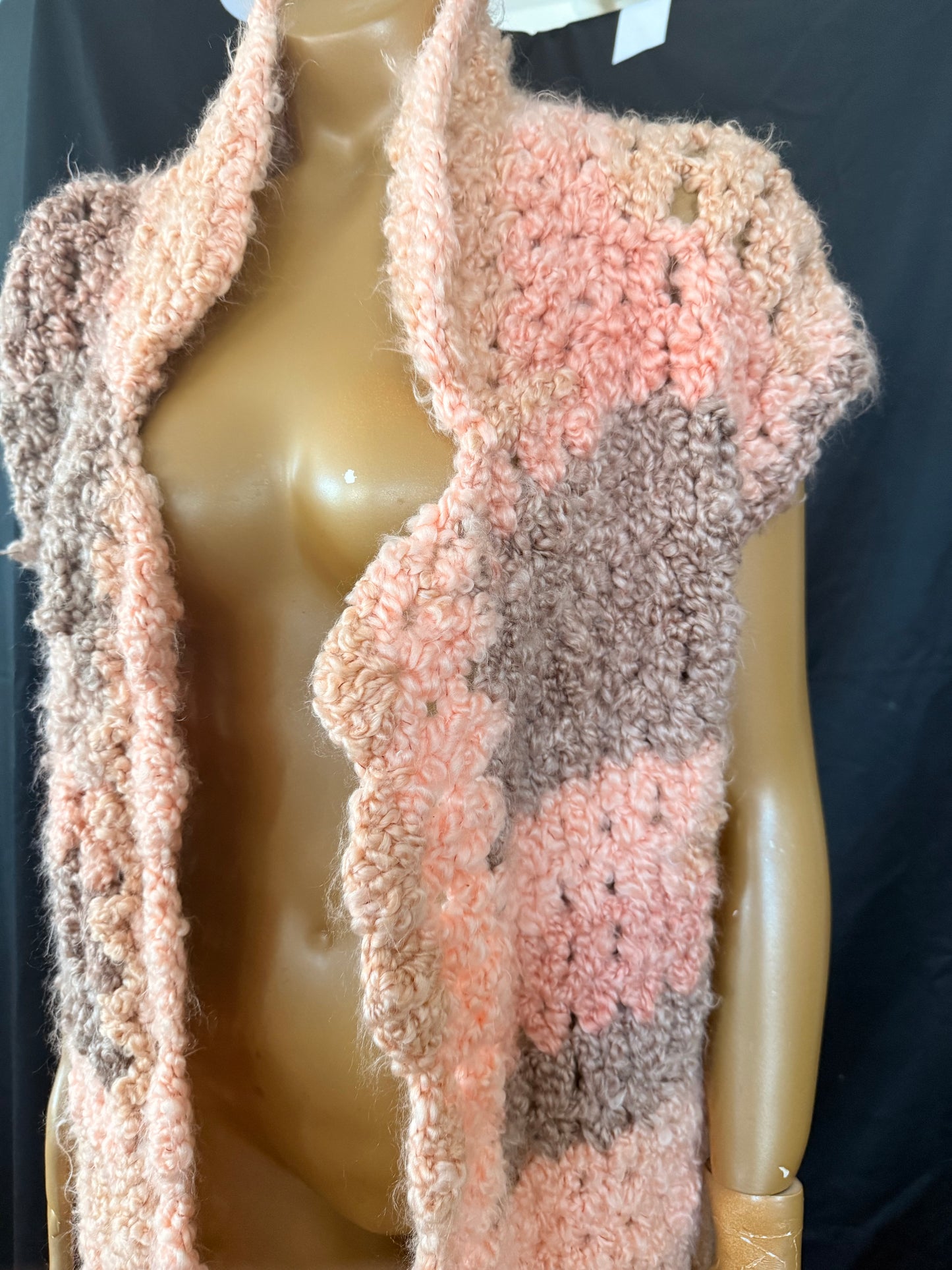 Handmade Knit Long Vest