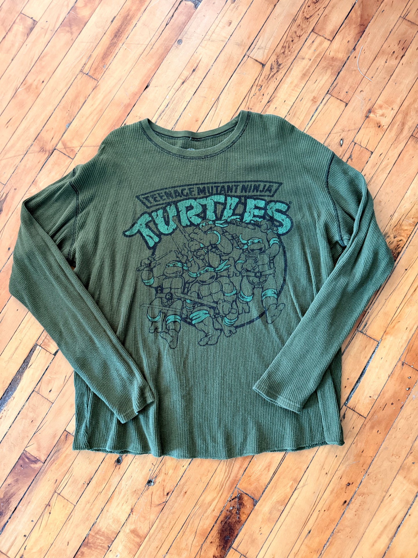 Ninja Turtles Waffle Long Sleeve