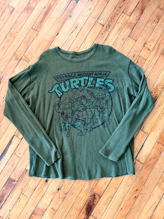 Ninja Turtles Waffle Long Sleeve