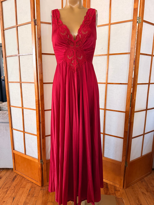 Red Slip Dress