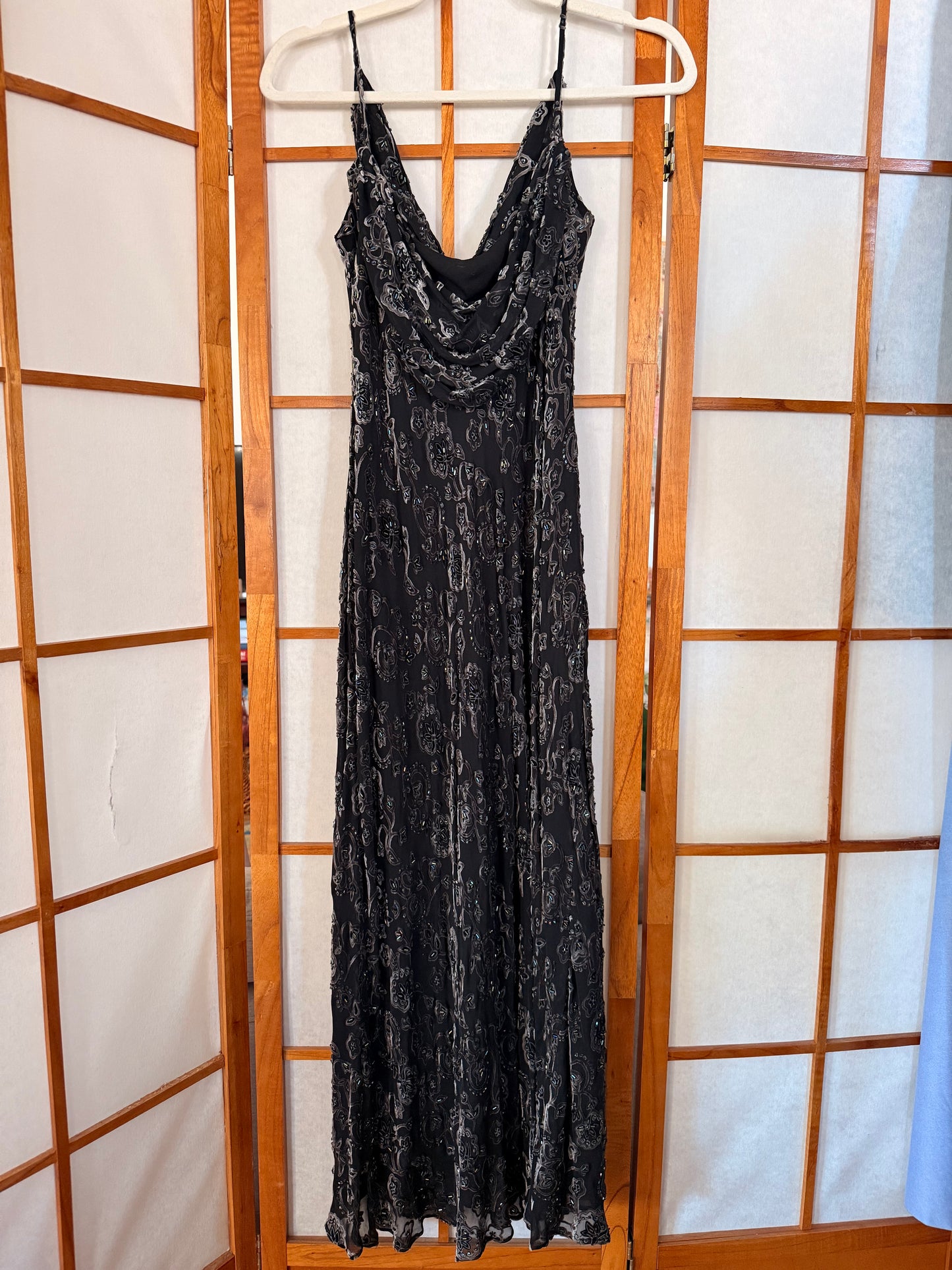 Black Beaded Dress