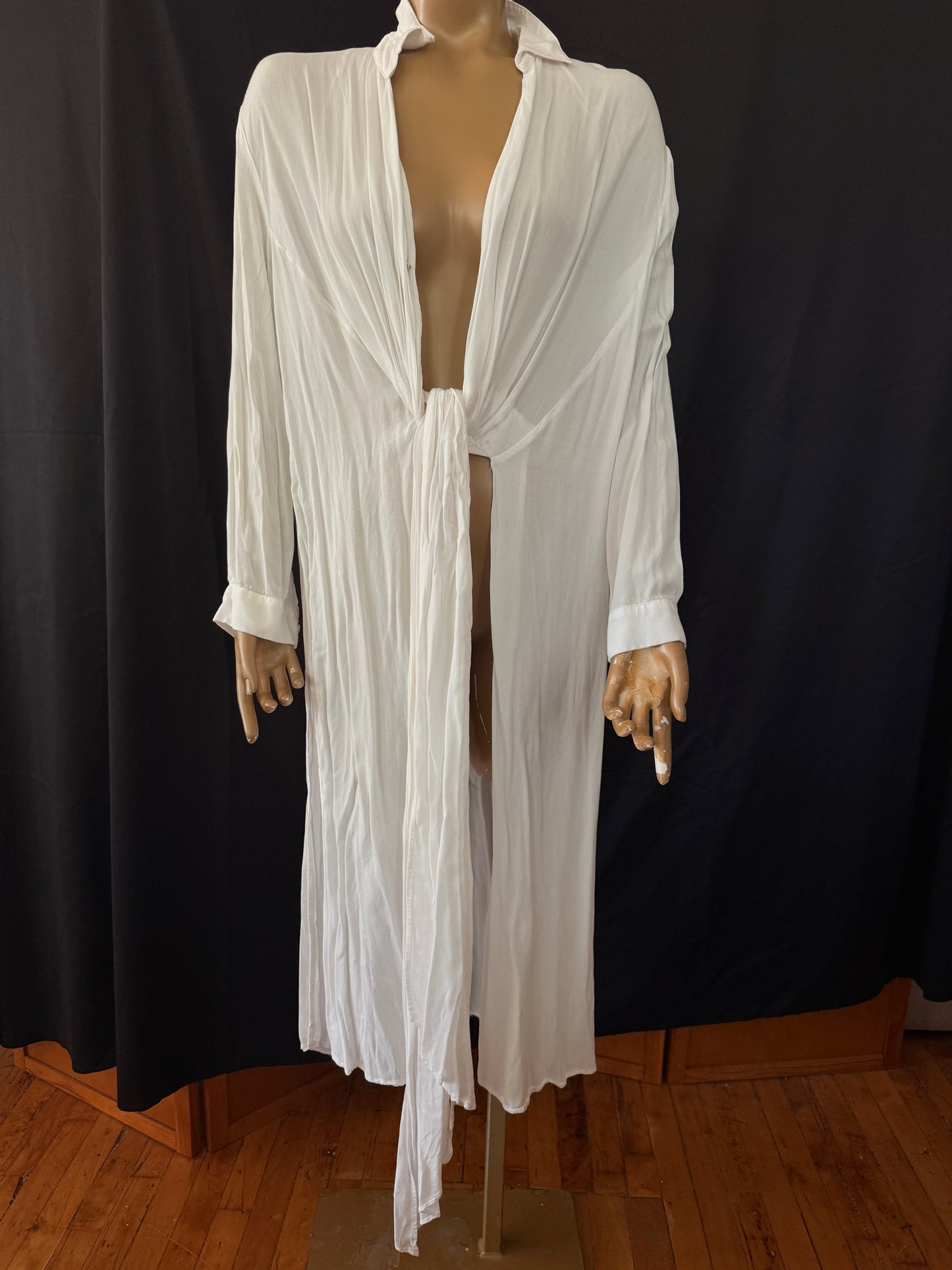 White Long Blouse