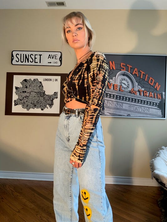 Smiley Face Jeans