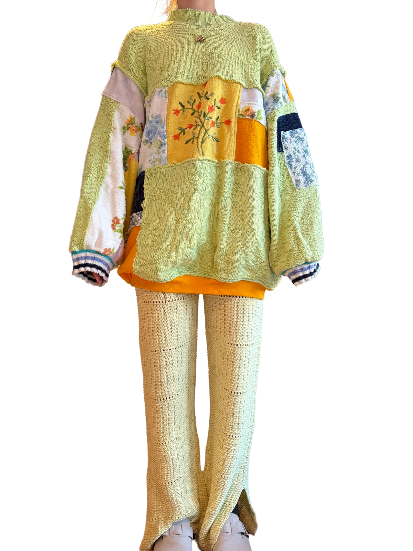 Reclaimed Happy Now Crewneck