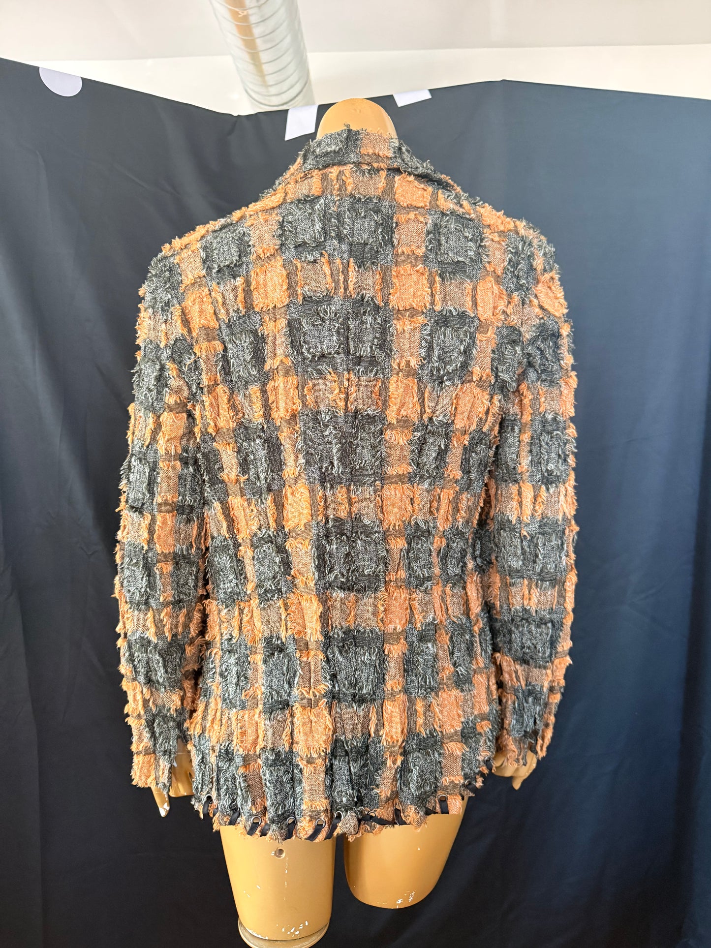 Checkered Blazer