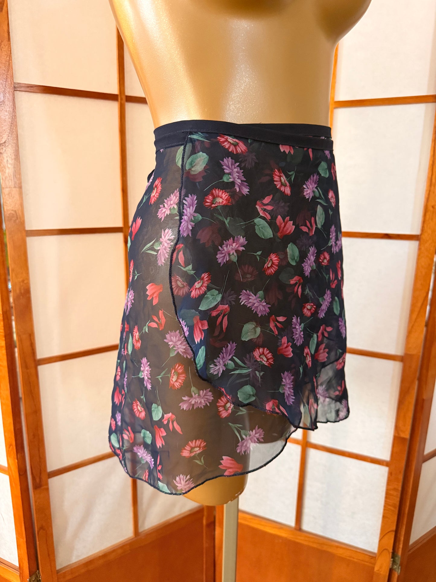 Wrap Sheer Skirt