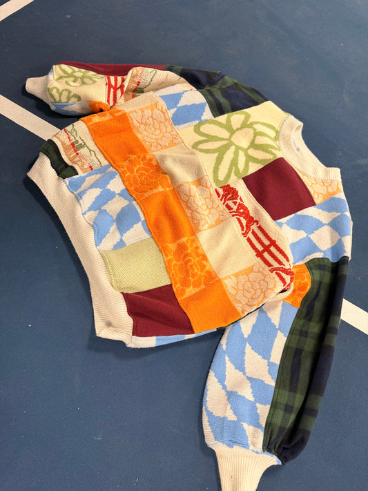 Reclaimed Block Party Crewneck