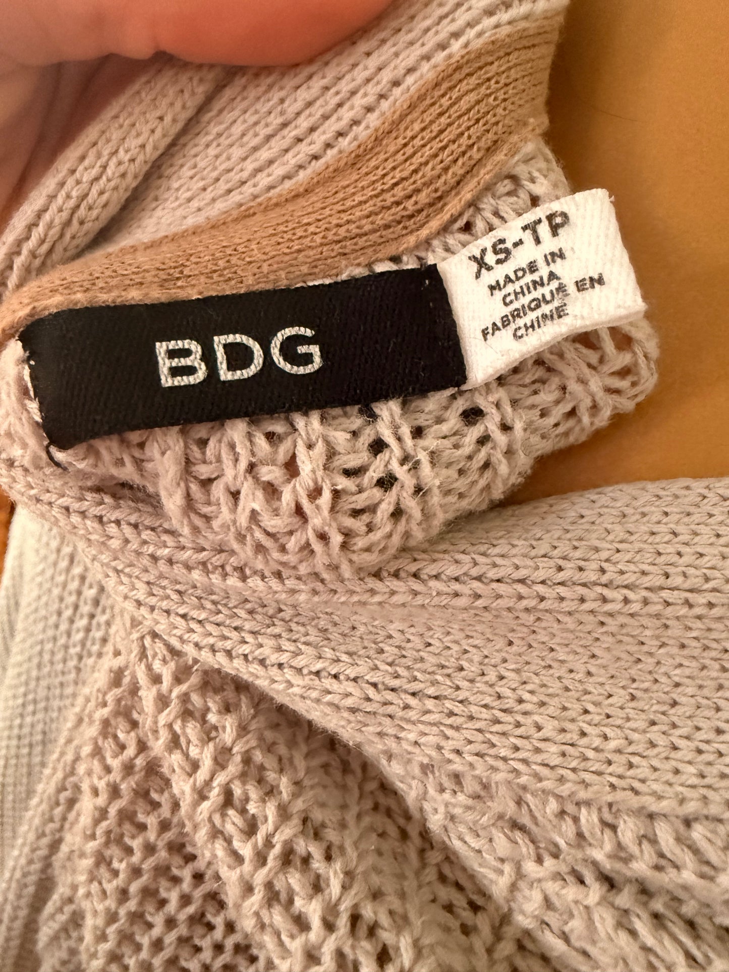 Grey Knit Cardigan