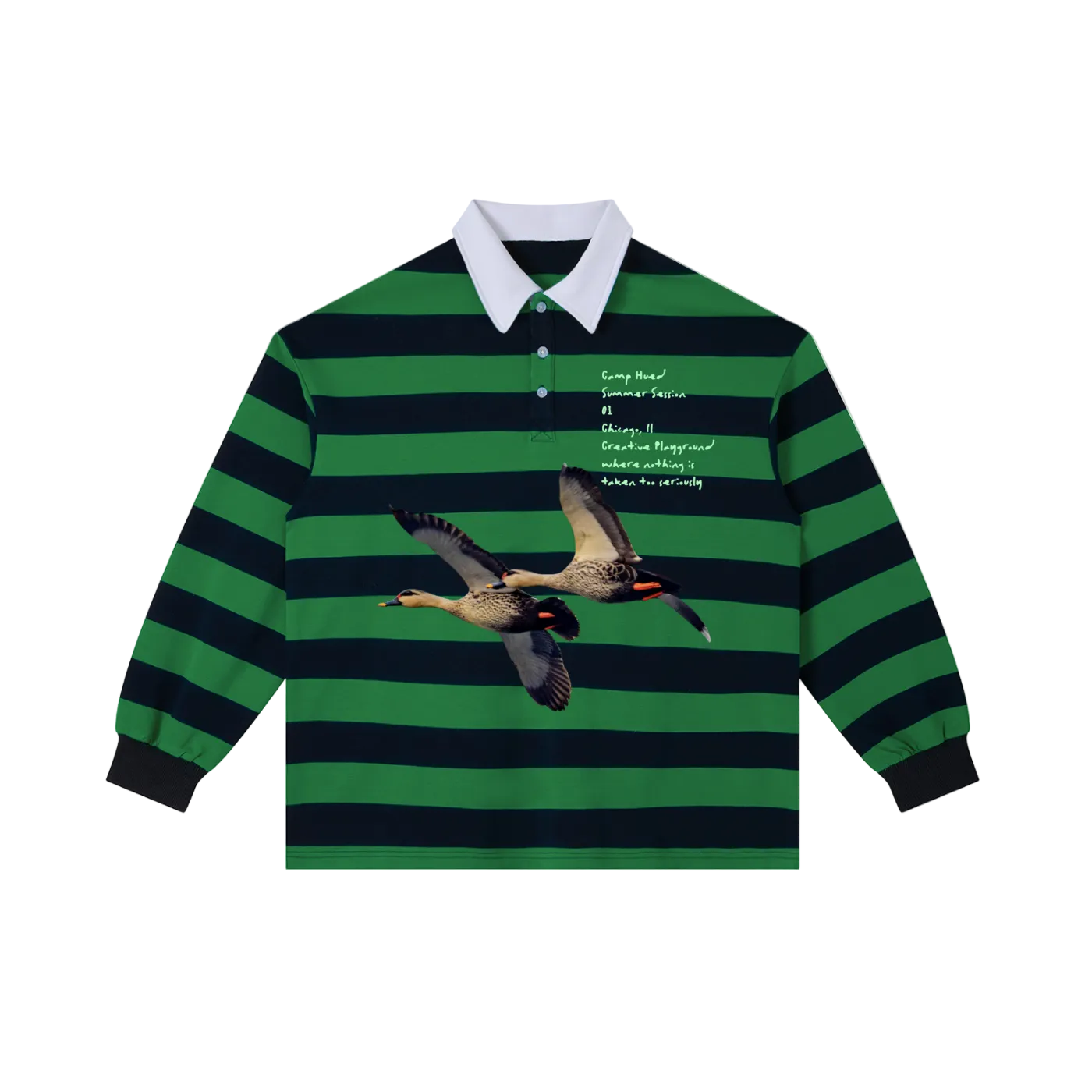 TPC-3 Camp Hued Stripe Polo