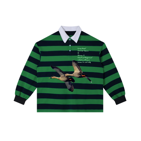 TPC-3 Camp Hued Stripe Polo