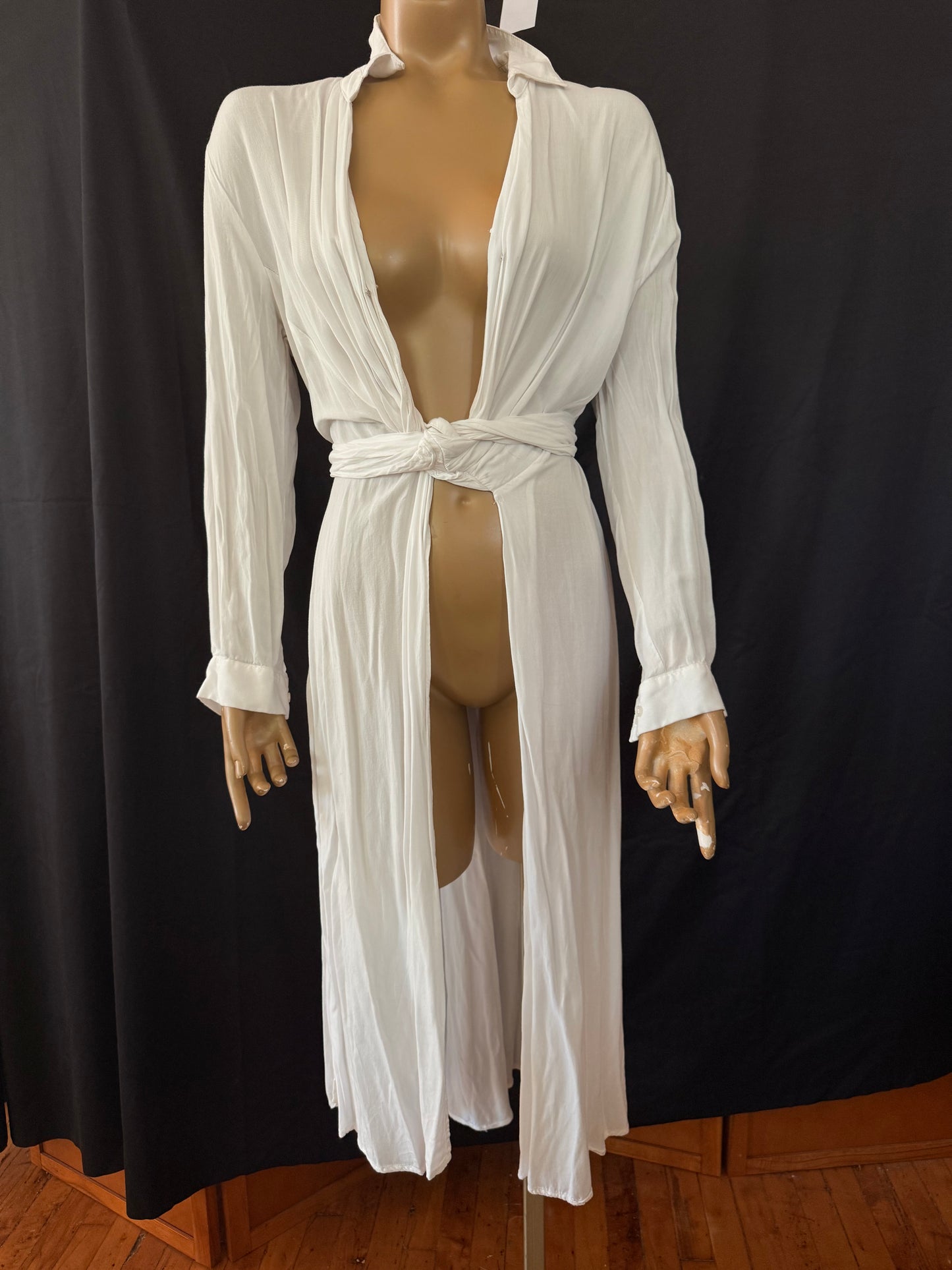 White Long Blouse