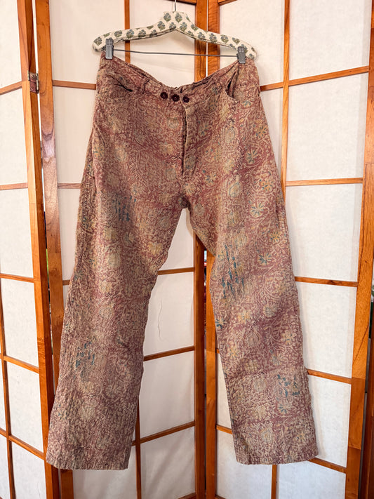 Magnolia Pearl Block Print Trouser Pants