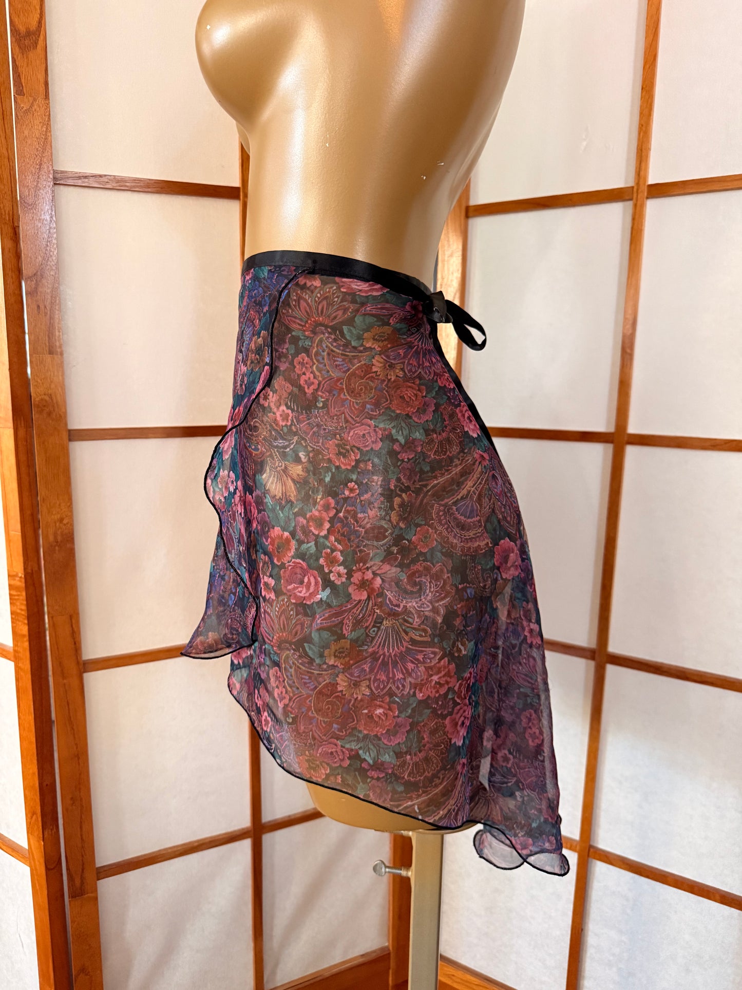 Wrap Sheer Skirt