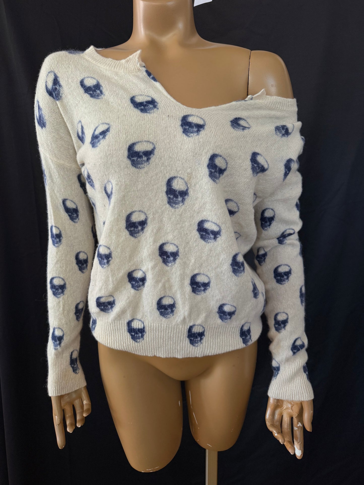 Skull Cashmere Top