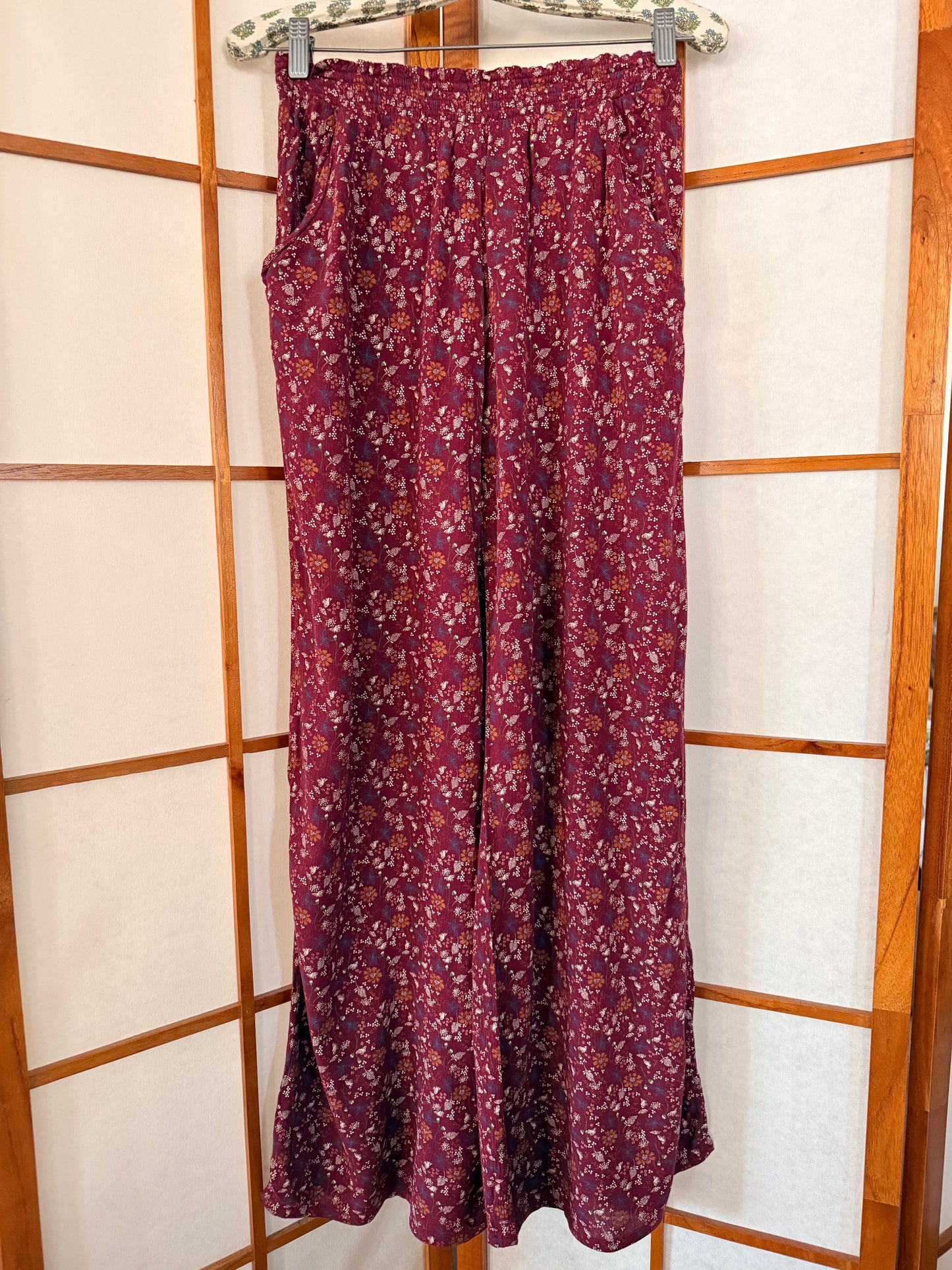 Flowers Flowy Pants