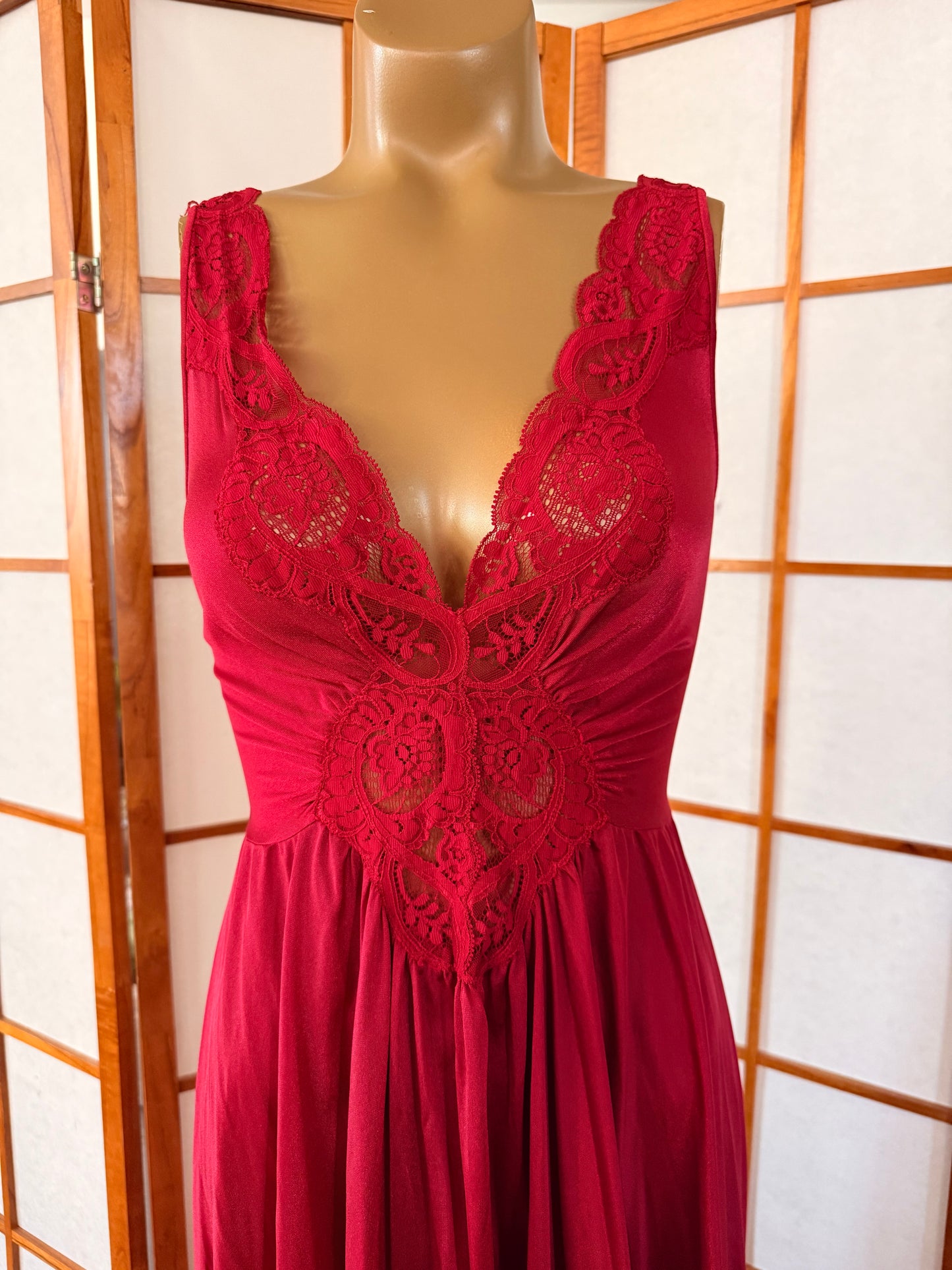 Red Slip Dress