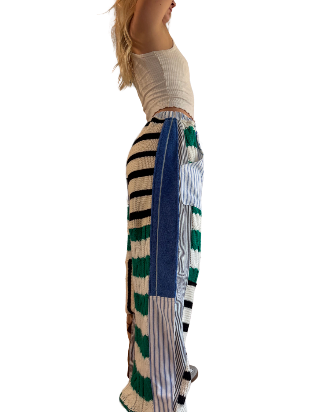 Reclaimed Let’s Kick Back Barrel Pant