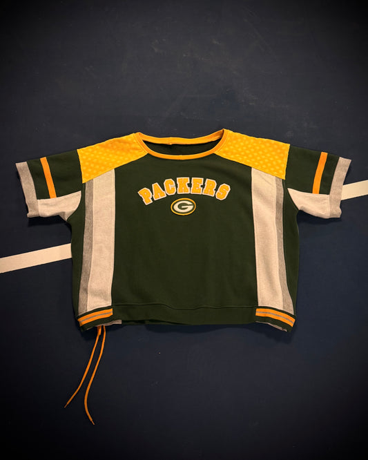 Reclaimed Green Bay Packers Tunic