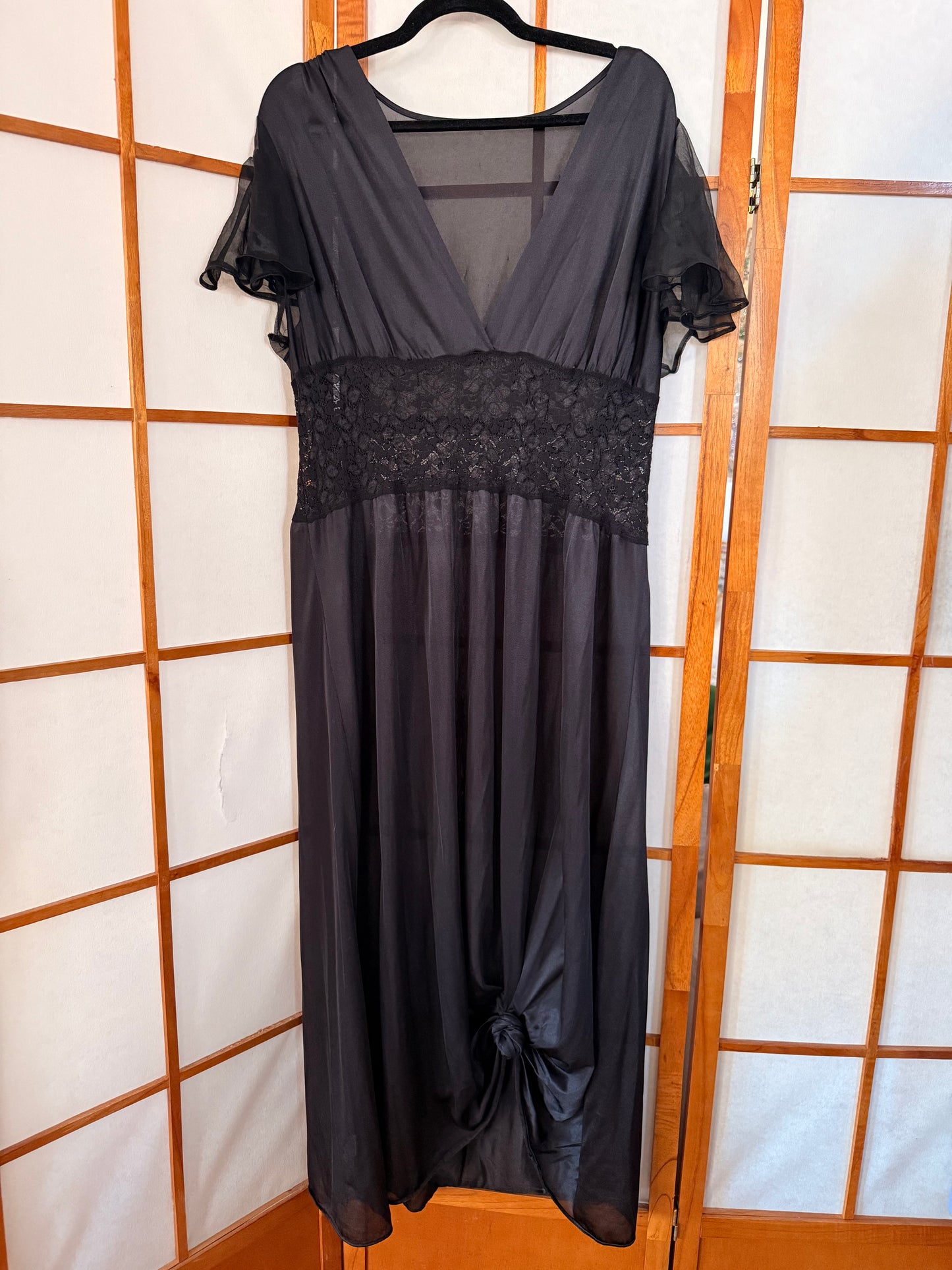 Black Slip Dress