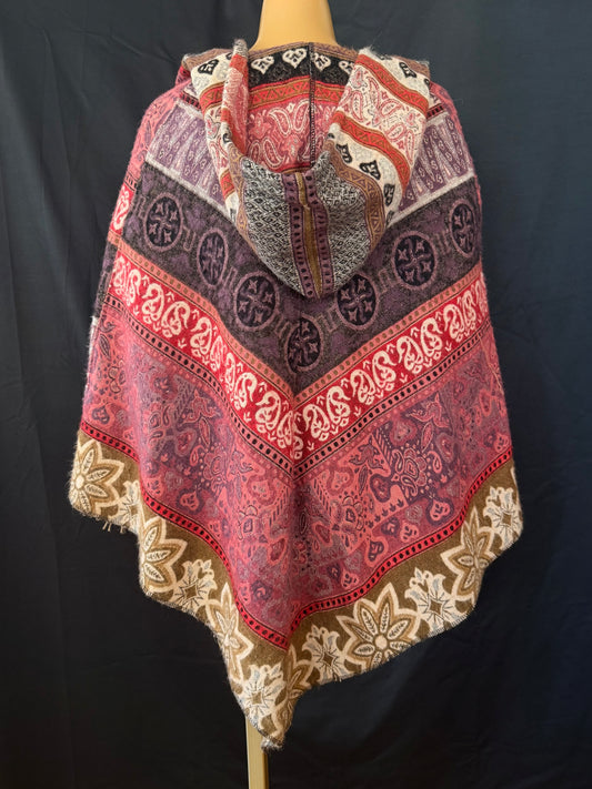 Soft Pink Poncho