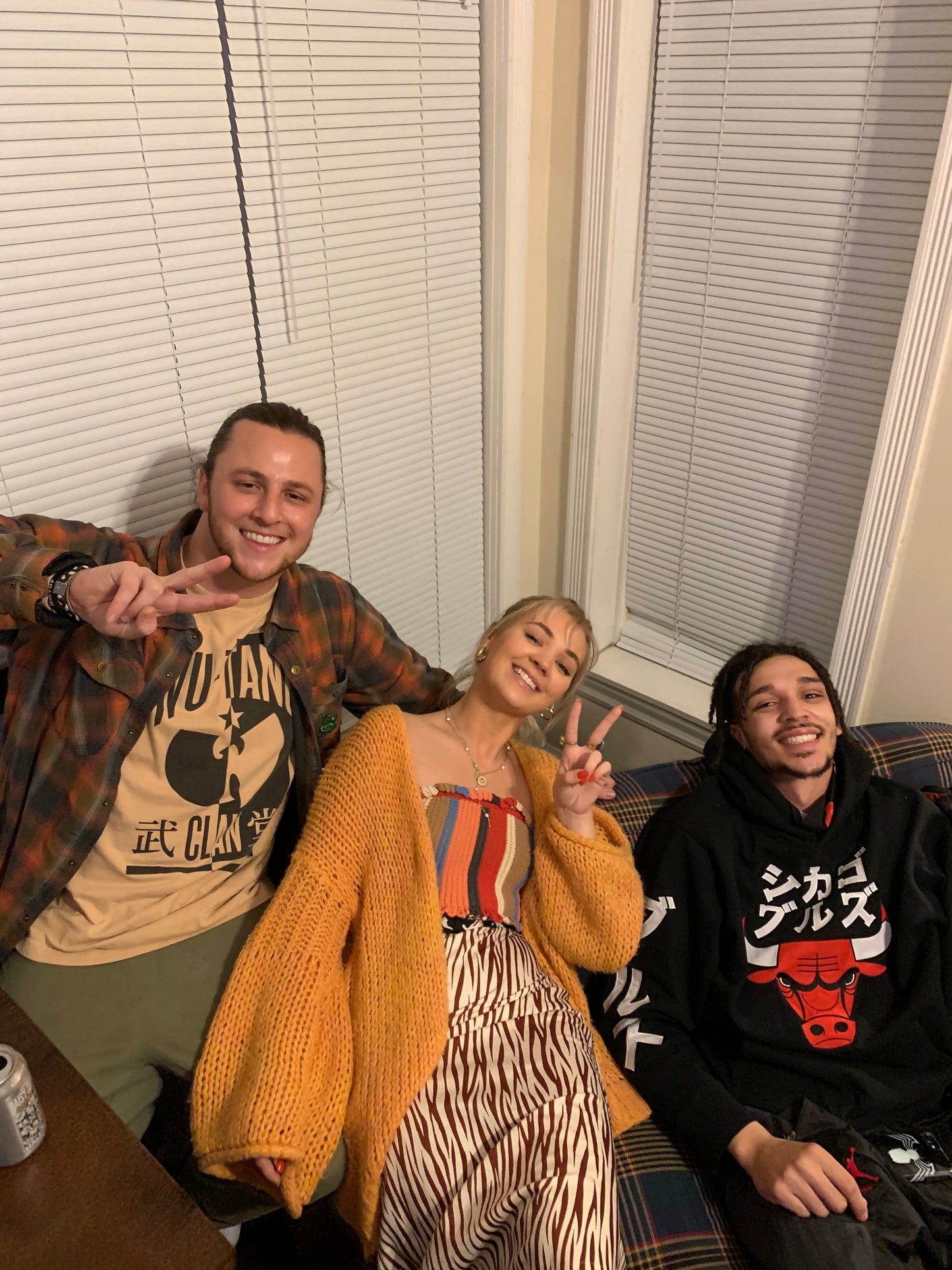 Orange Cardigan